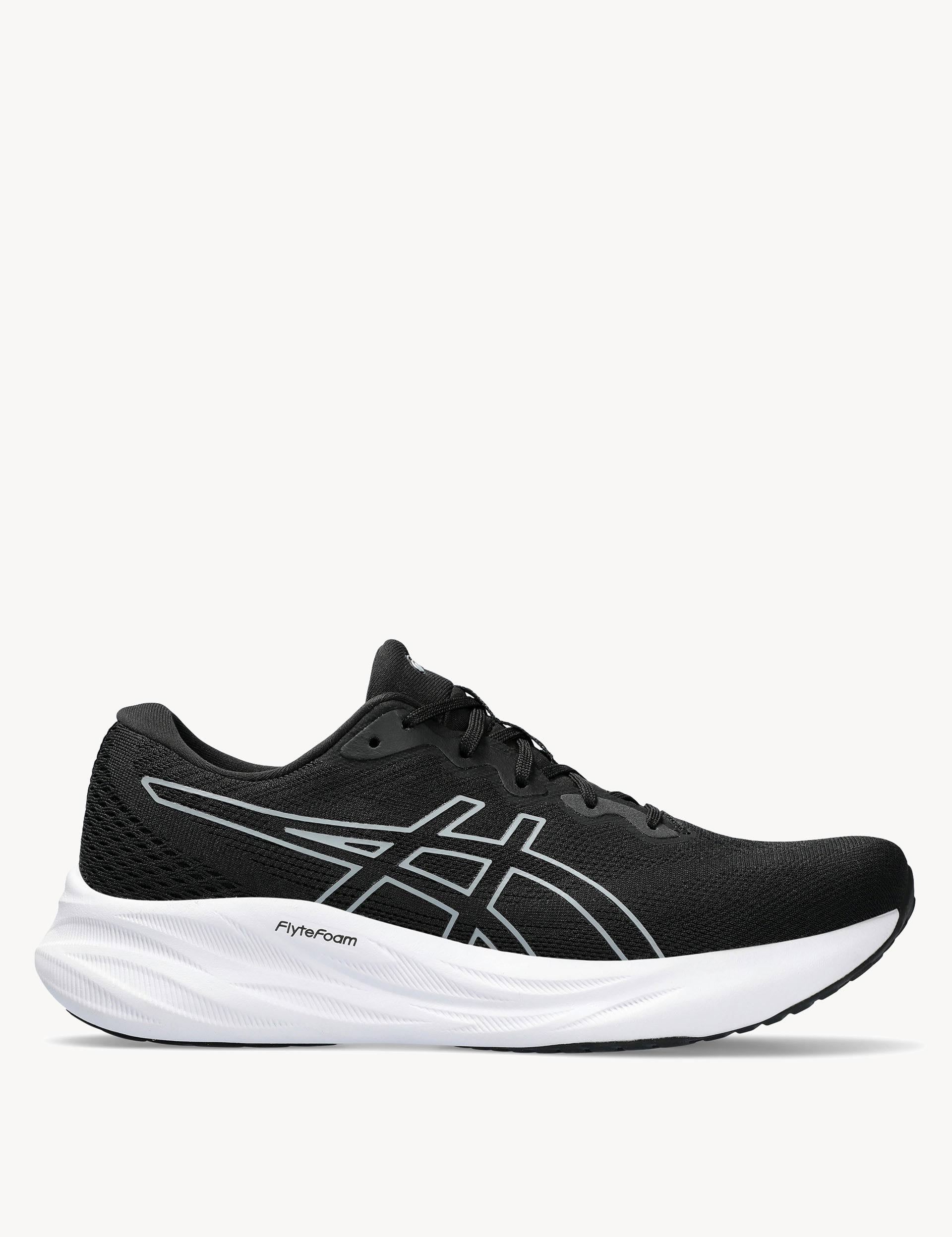 ASICS Gel Pulse 15 Running Shoes for Men - Black/Sheet Rock - Lightweight Cushioned Sneakers for Jogging, Gym & Daily Wear
