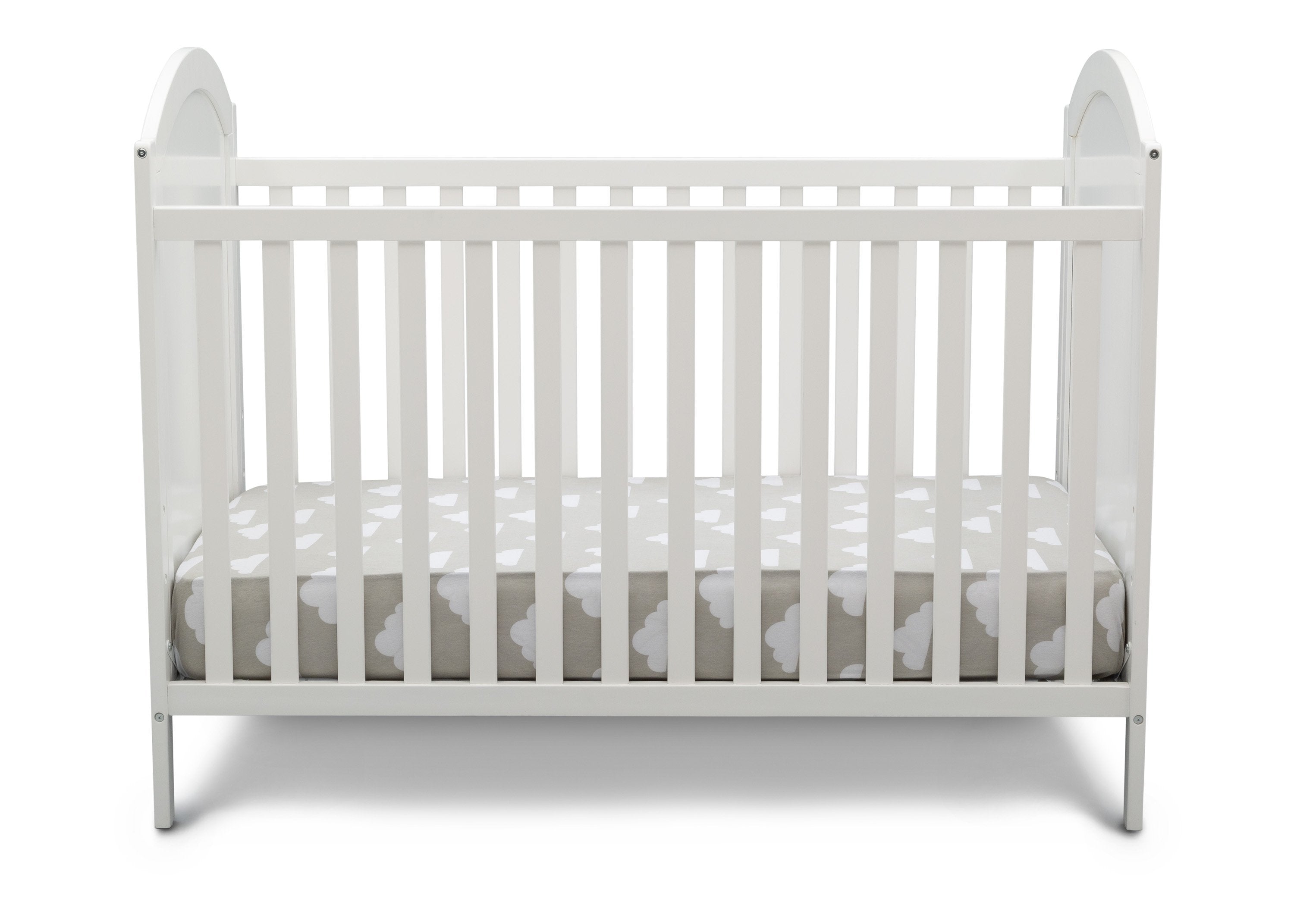 Winnie The Pooh 4-in-1 Convertible Baby Crib - Nursery Furniture for Boys & Girls - Transforms from Crib to Toddler Bed, Daybed & Full-Size Bed - Perfect for Nursery, Bedroom & Kids Room Decor