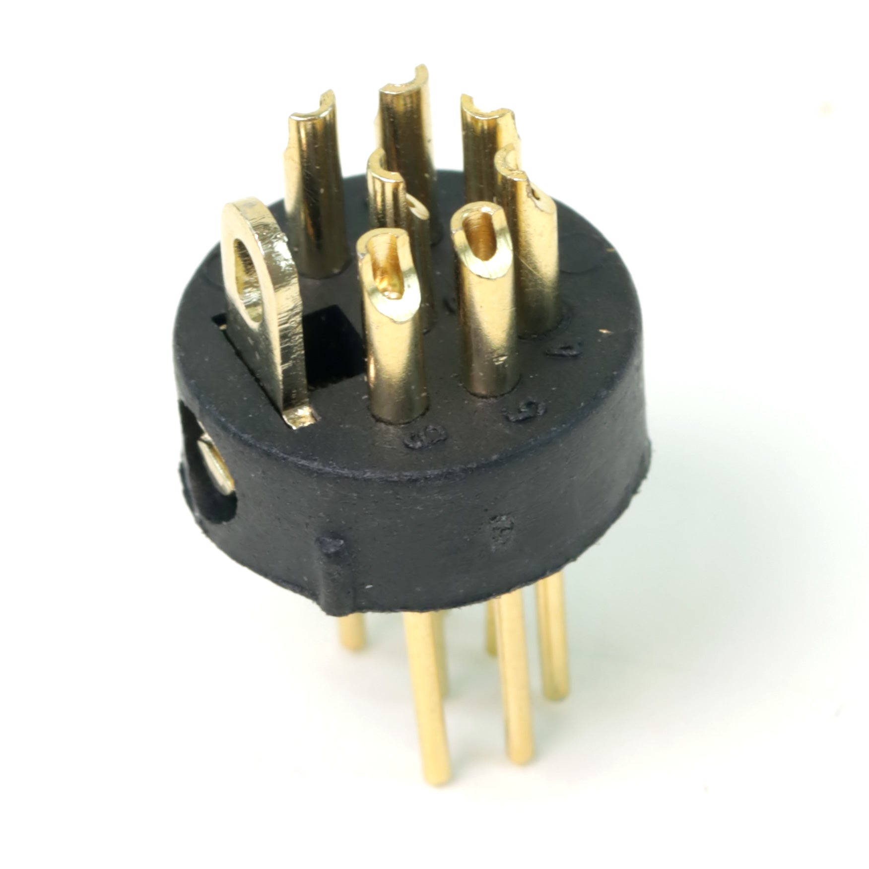 XLR7M 7 Pin Male XLR Connector Insert - Professional Audio Equipment Replacement Part for Microphones, Mixers & Stage Lighting Systems