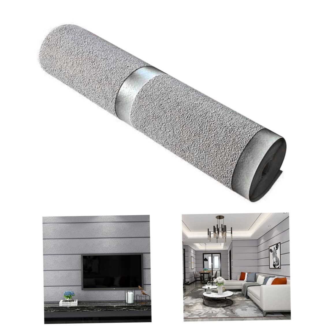 Non-Woven 3D Deer Leather Pattern Wallpaper - Waterproof Kitchen Wallpaper & Living Room Wall Decoration | Perfect for Home Renovation, Apartment Decor, and Accent Walls