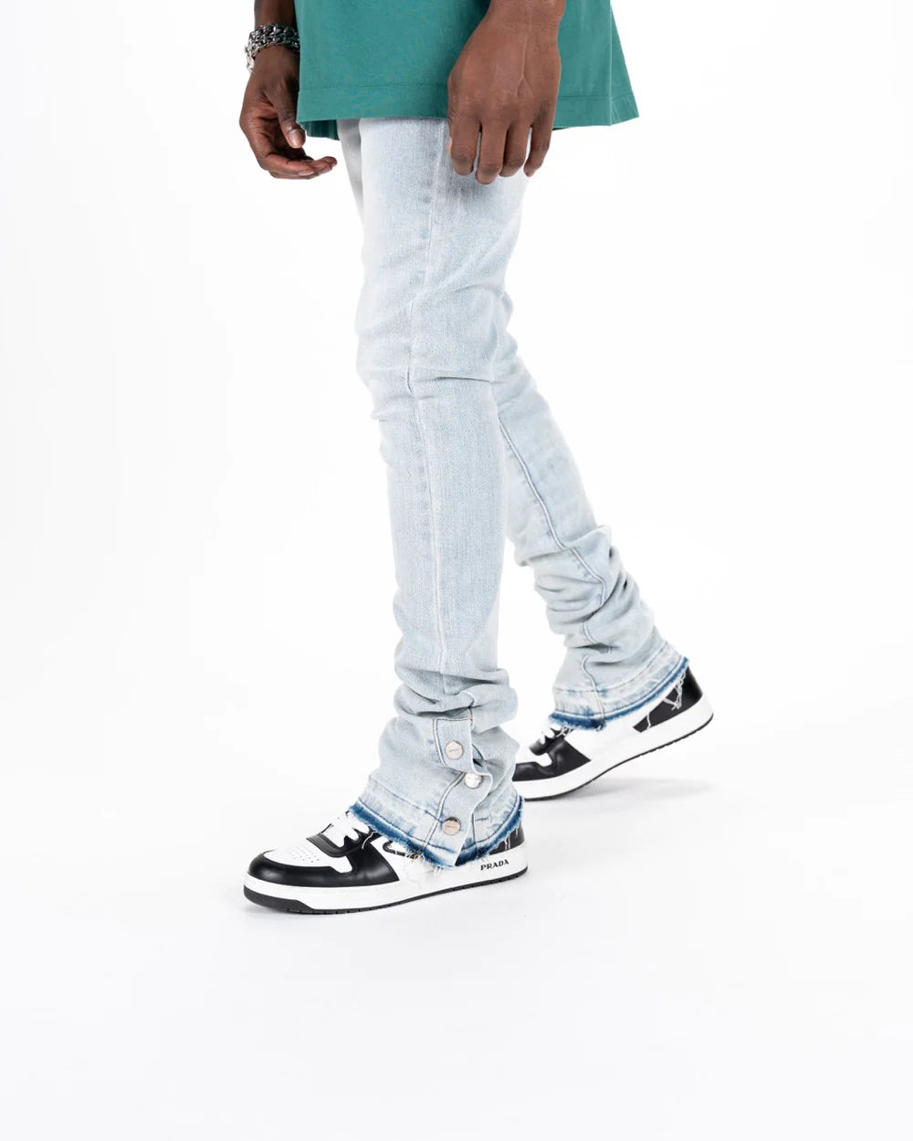 Emotionally Driven Flare Stack Denim Jeans for Women | High Waisted Vintage Bell Bottom Pants | Perfect for Casual Wear, Night Out & Festival Fashion (PH FW23 07)
