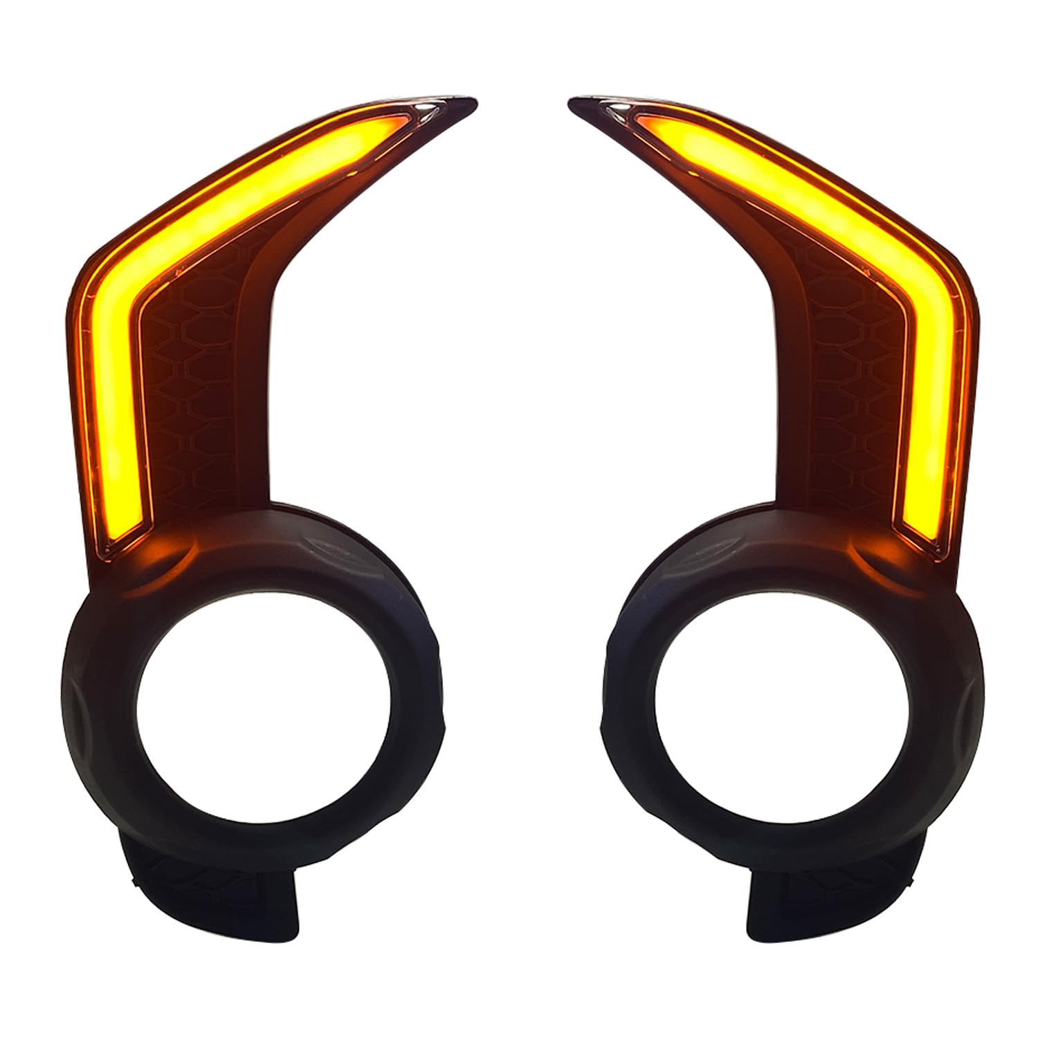 Toyota 4Runner 2014-2024 LED Fog Lights & DRL Daytime Running Lights Kit - Amber (2PCS) | High Visibility for Off-Roading & Night Driving