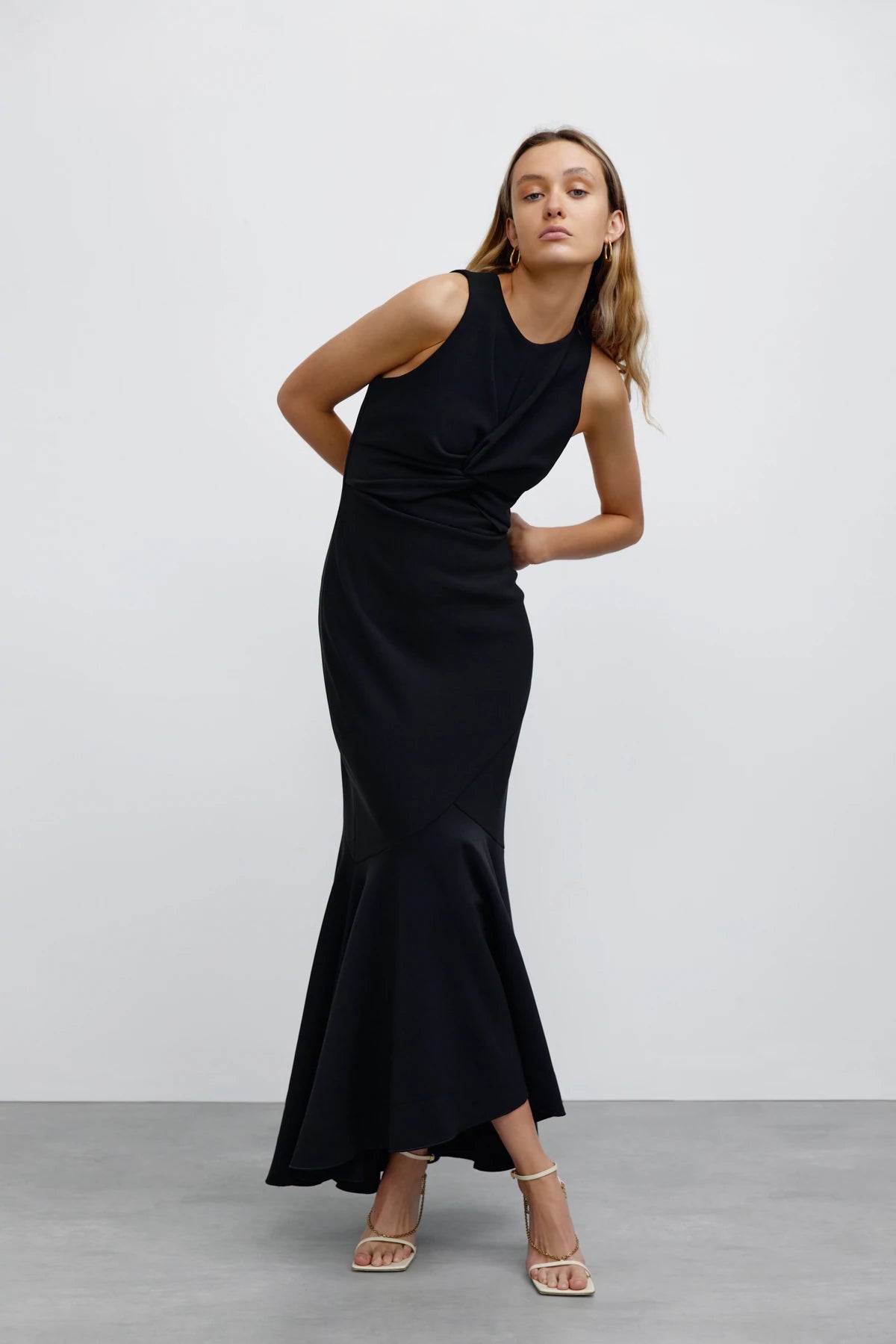 Ezra Black Dress for Women - Elegant Casual & Party Wear - Perfect for Office, Date Night & Special Occasions