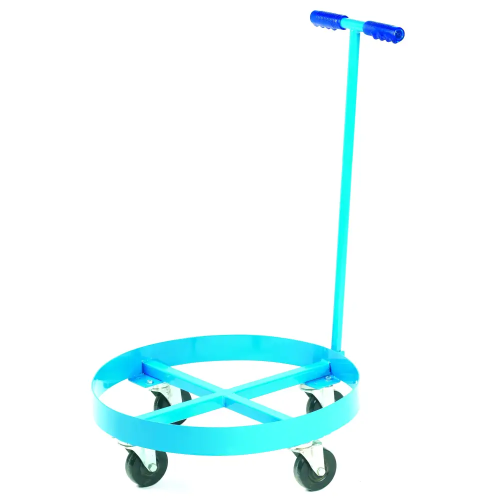 DID09Y Drum Dolly - Heavy Duty Rolling Drum Caster for Easy Transport - Perfect for Music Studios, Warehouses & Industrial Use