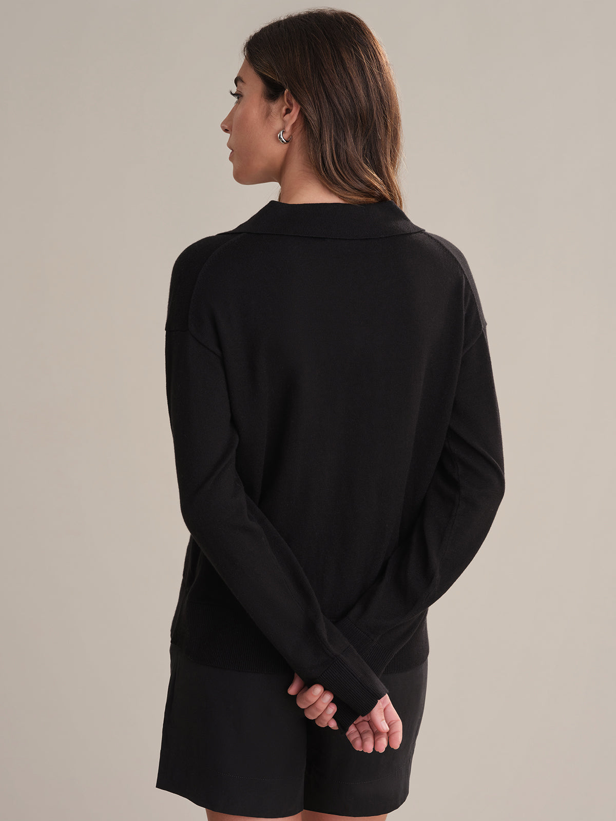 Maddi Women's V-Neck Cotton Pullover Sweater - Soft & Comfortable Casual Knit Top for Everyday Wear, Office, and Outings
