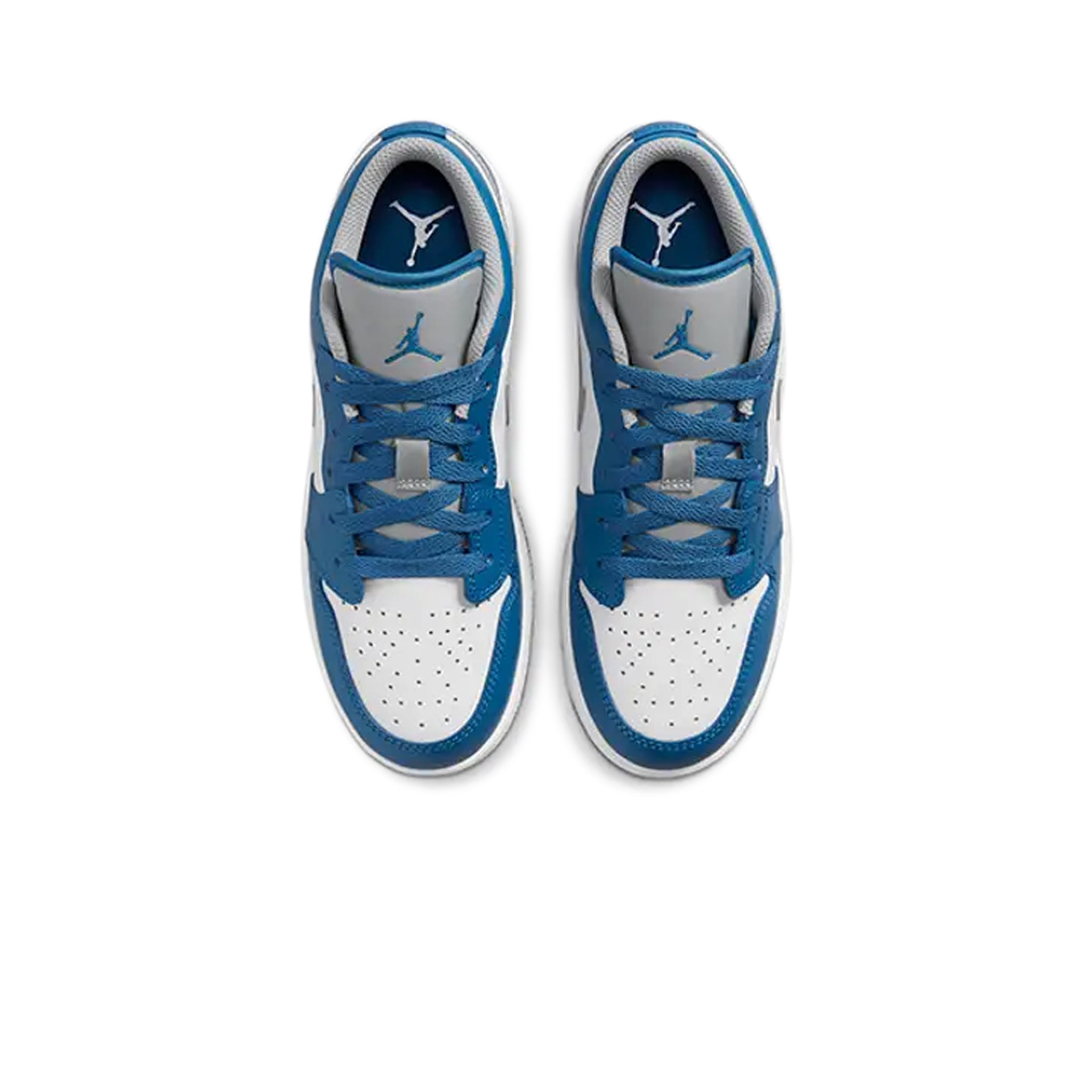 Air Jordan 1 Low True Blue (GS) - Kids' Basketball Shoes for Casual Wear & Street Style | Perfect for School, Sports & Everyday Fashion