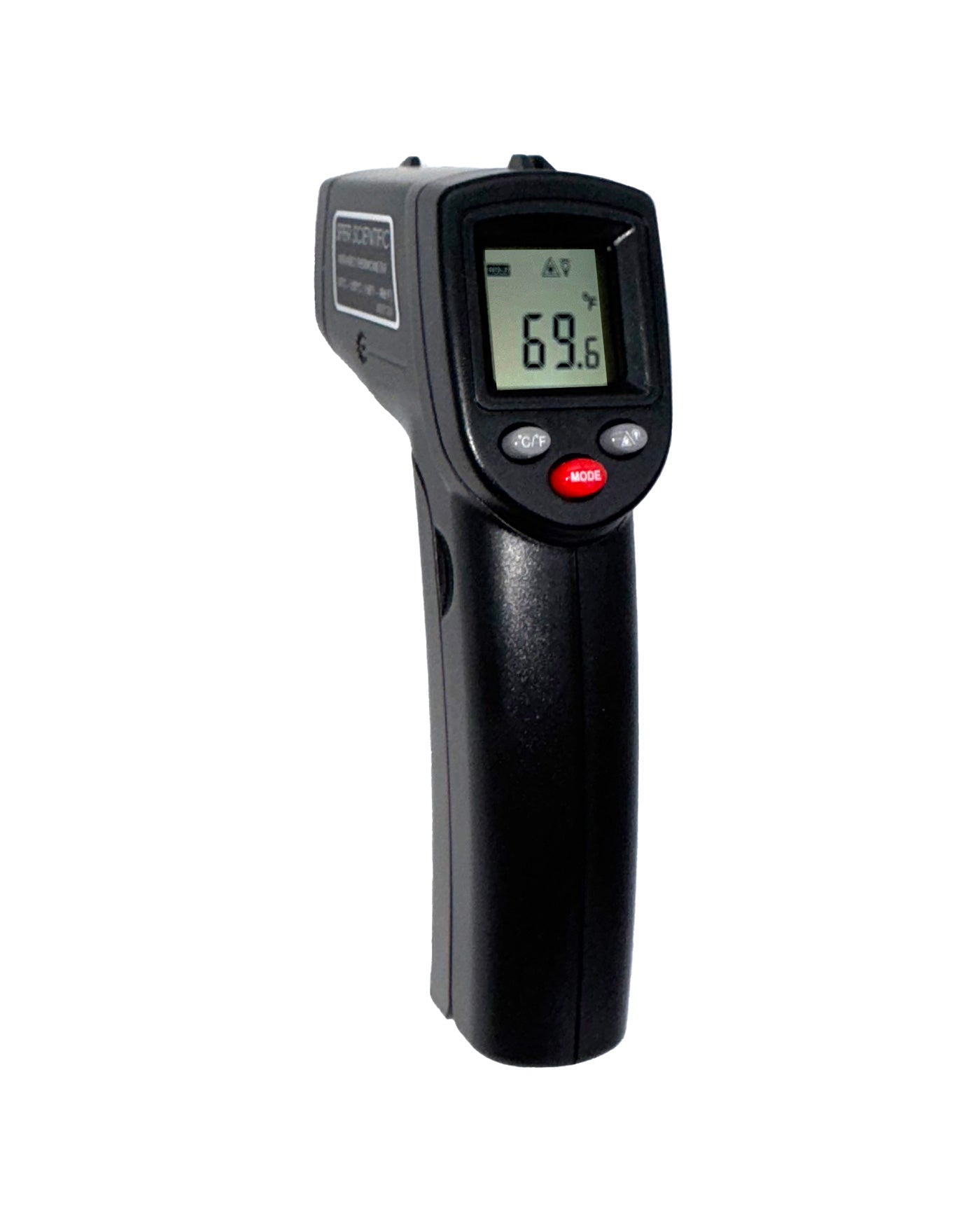 Non-Contact Infrared Thermometer Gun -12:1 Distance Ratio, 986°F Temperature Range, Adjustable Emissivity for Accurate Readings | Perfect for Cooking, HVAC, Automotive & Industrial Use