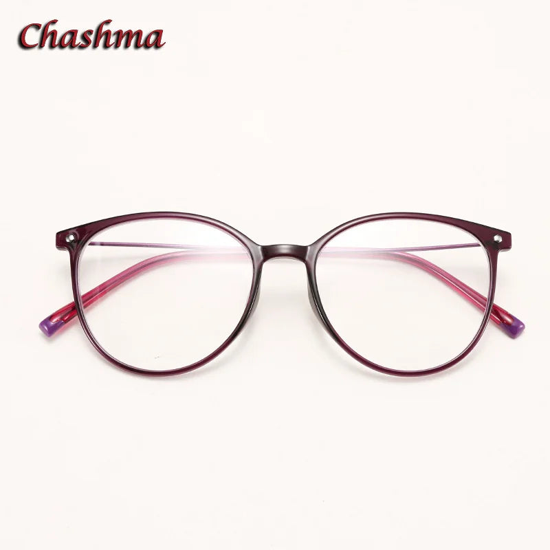 Unisex Full Rim Round Ultem Eyeglasses 2155 - Lightweight Durable Glasses for Men & Women - Perfect for Reading, Work, and Everyday Use