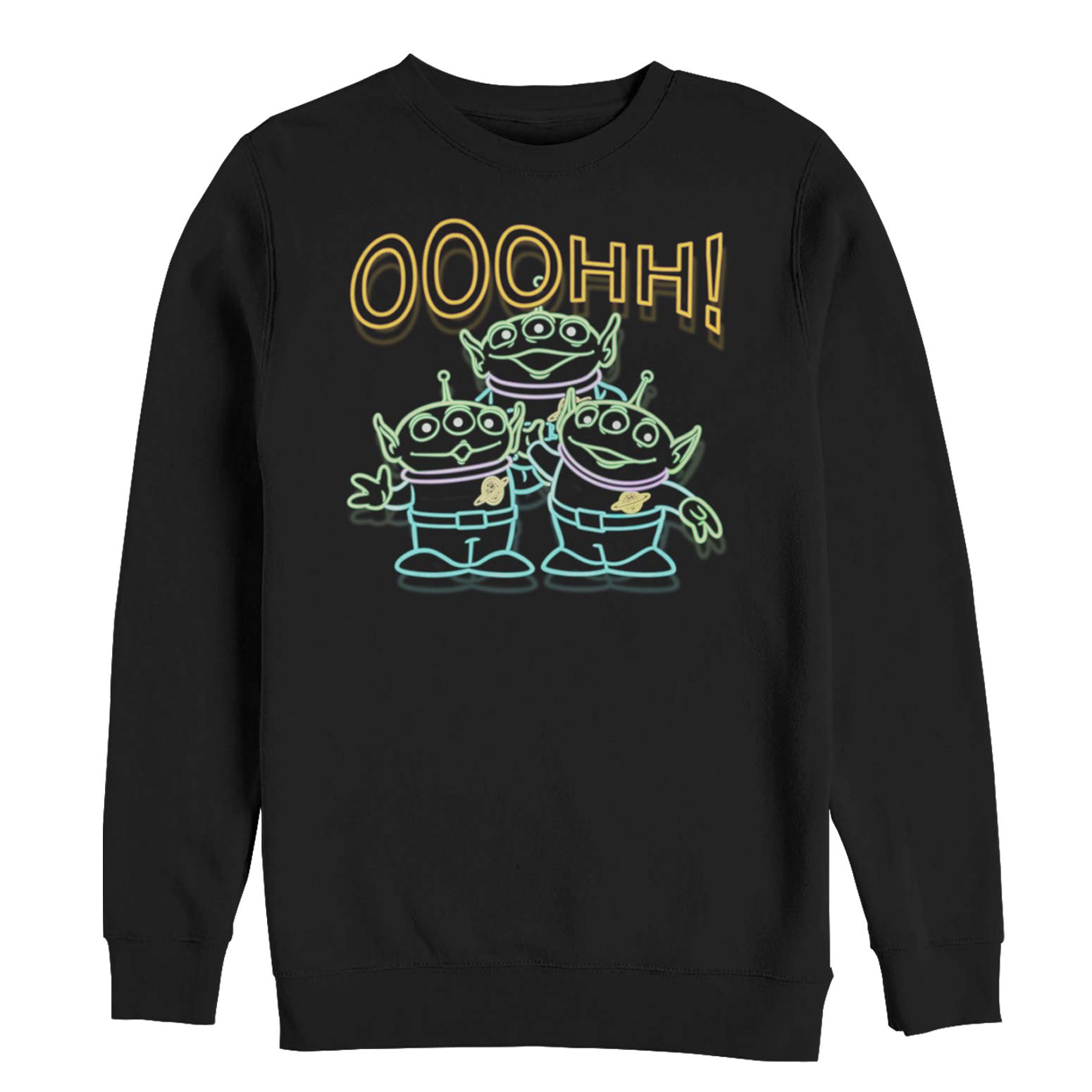 Men's Toy Story Aliens Graphic Sweatshirt - Soft & Comfortable Pullover for Disney Fans, Casual Wear & Movie Nights