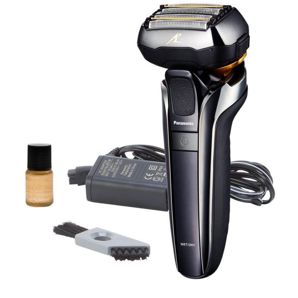 Refurbished PANASONIC ESLV6Q Wet Dry Electric Shaver with Smart Lock - Home Essentials Warranty - Perfect for Travel & Daily Shaving