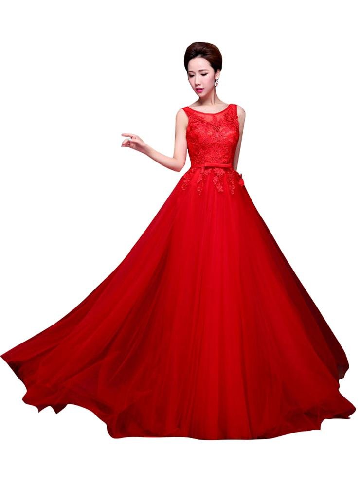 Elegant Emily Lace Hollow Out Sleeveless V-Neck Evening Dress for Women - Perfect for Prom, Cocktail Parties & Formal Events