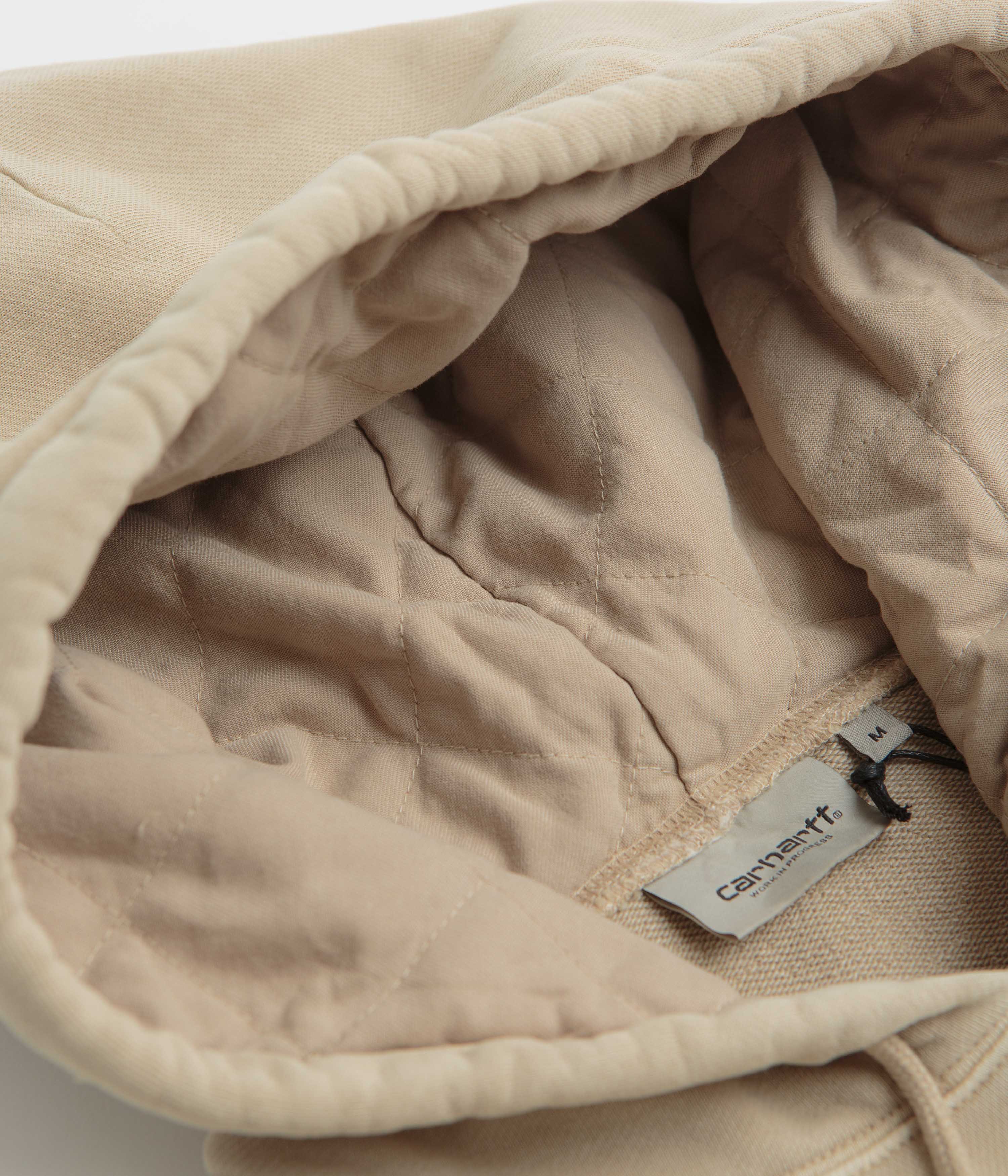 Carhartt Nelson Hoodie Fleur De Sel - Durable & Comfortable Men's Pullover for Work & Outdoor Activities
