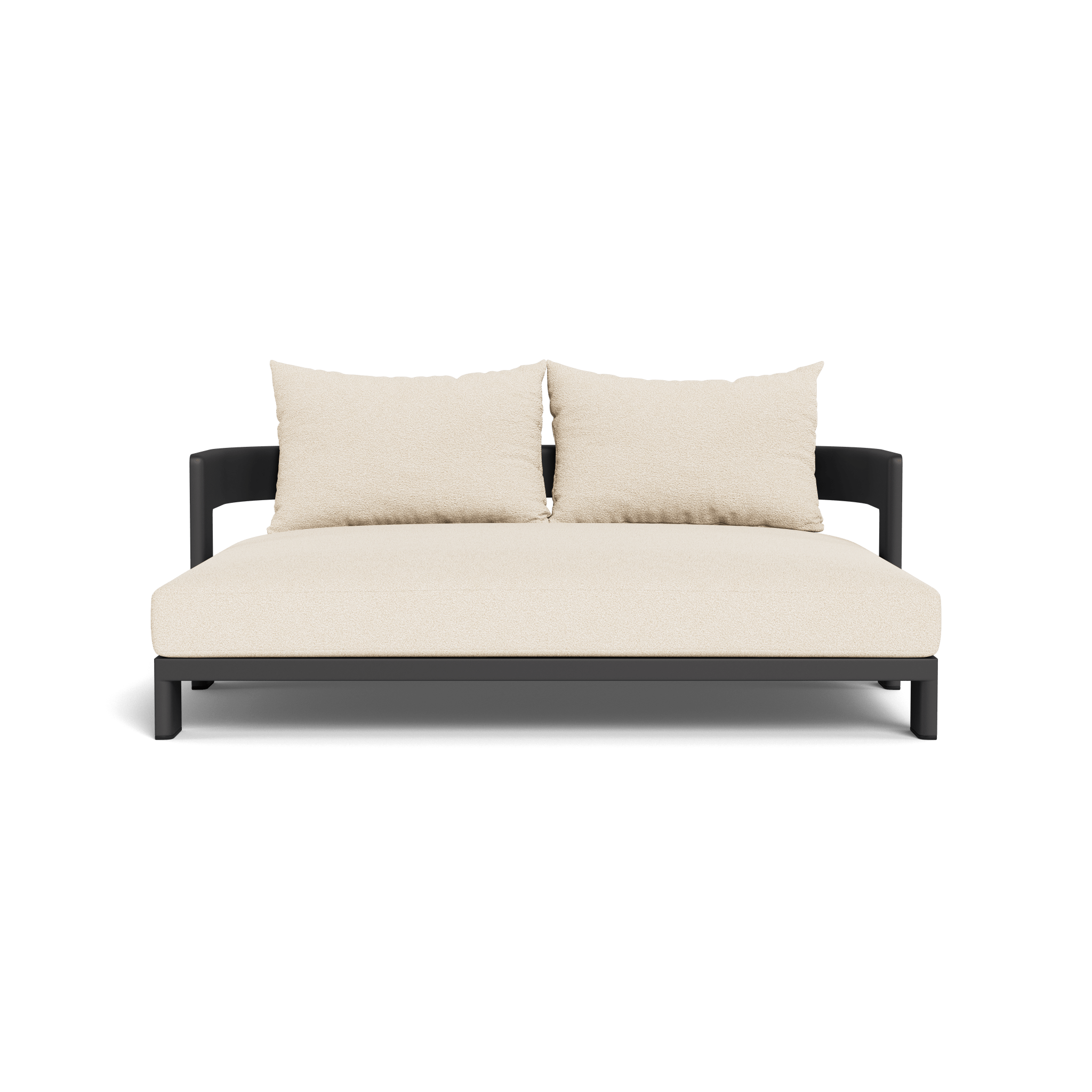 Victoria Aluminum Daybed - Lightweight & Durable Outdoor Patio Lounger for Poolside, Garden, or Backyard Relaxation
