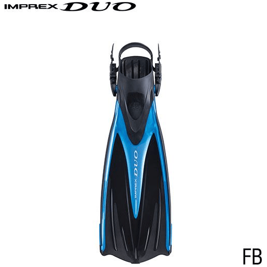 TUSA SF0102 IMPREX DUO Scuba Diving Fins - High Performance Swim Fins for Snorkeling, Free Diving & Underwater Photography