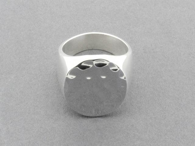Vintage Sterling Silver Signet Ring for Men & Women - Personalized Engraved Initials & Monogram - Perfect for Gifts, Weddings, and Everyday Wear