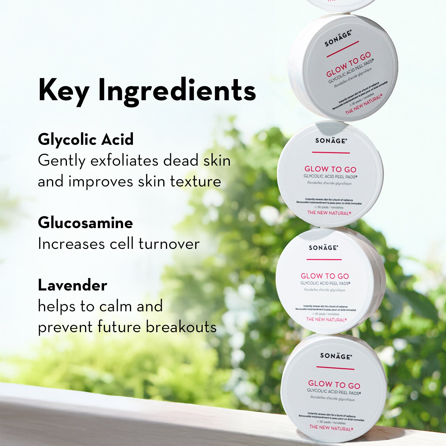 Glow To Go Glycolic Acid Peel Pads® - Exfoliating Facial Treatment for Brighter Skin | At-Home Skincare Routine & Travel-Friendly