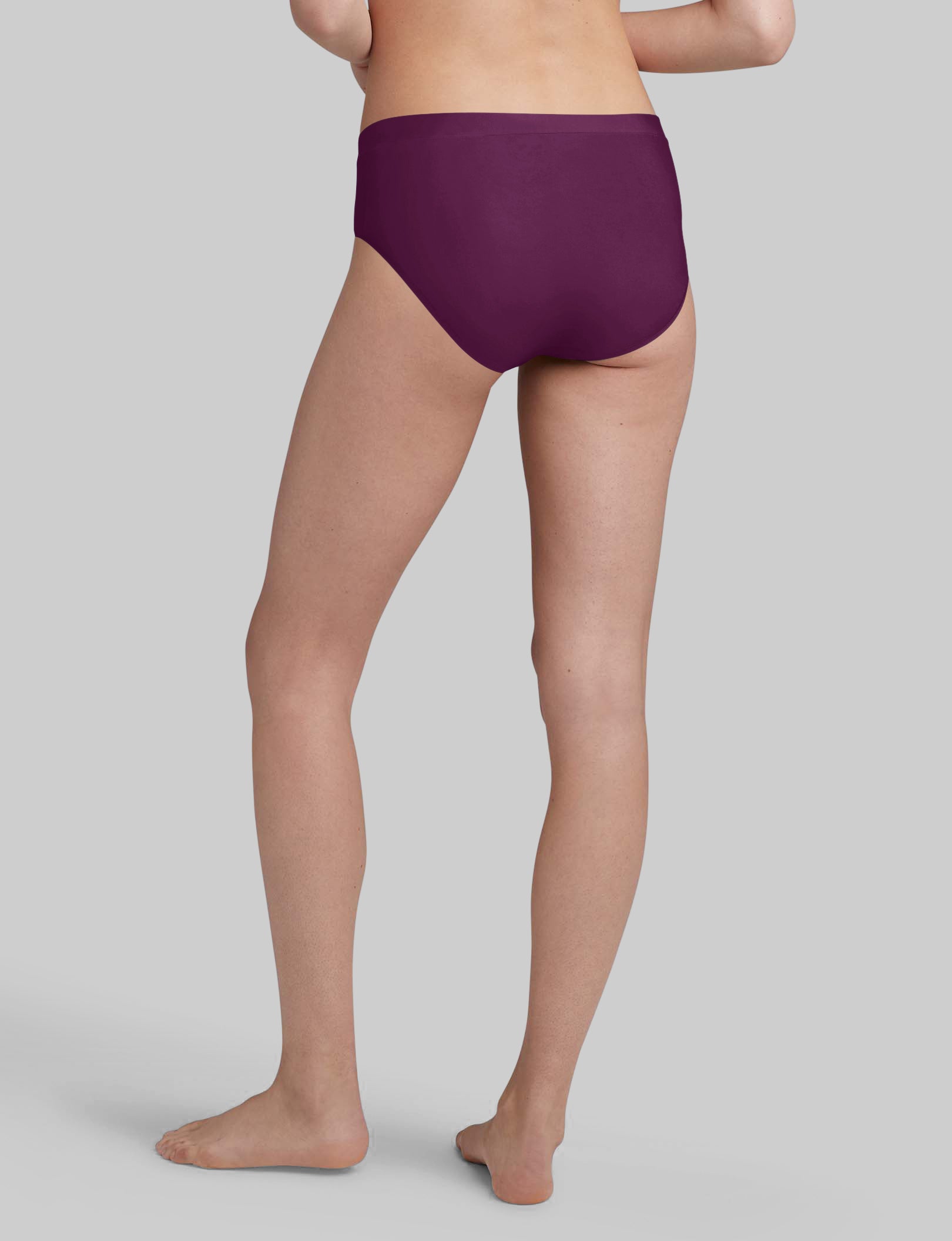 Women's Second Skin High Rise Briefs - Ultra Soft Seamless Underwear for Everyday Comfort | Perfect for Yoga, Workout & Lounge Wear