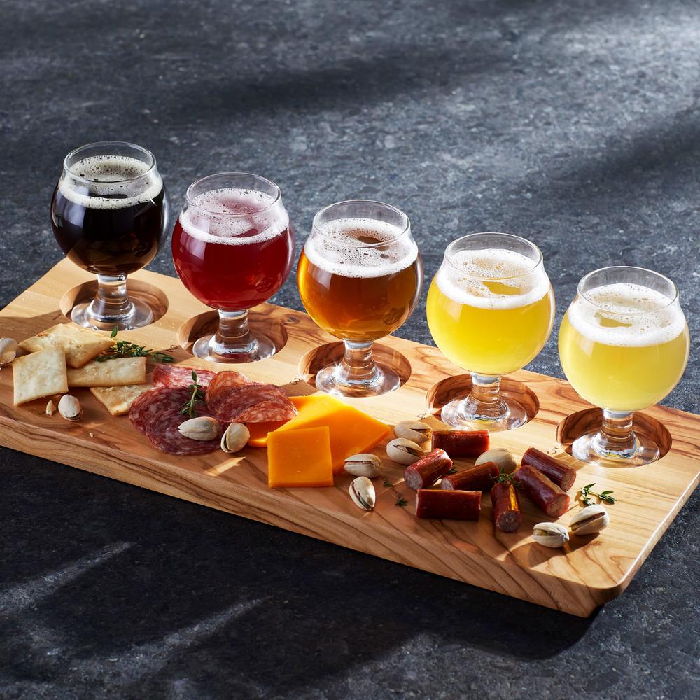Libbey 5 Oz Belgian Beer Tasting Glass Set - 24 Pack / Case - Perfect for Craft Beer Sampling, Home Brewing & Bar Use