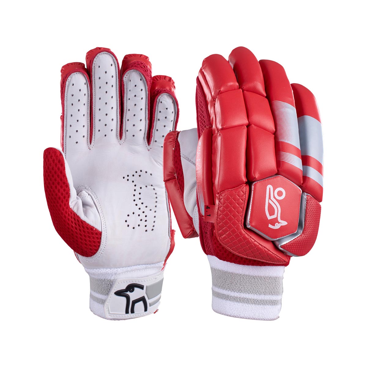 Kookaburra T/20 4.1 Cricket Batting Gloves - Premium Leather Sports Gloves for Batting & Fielding - Perfect for Cricket Matches & Training Sessions