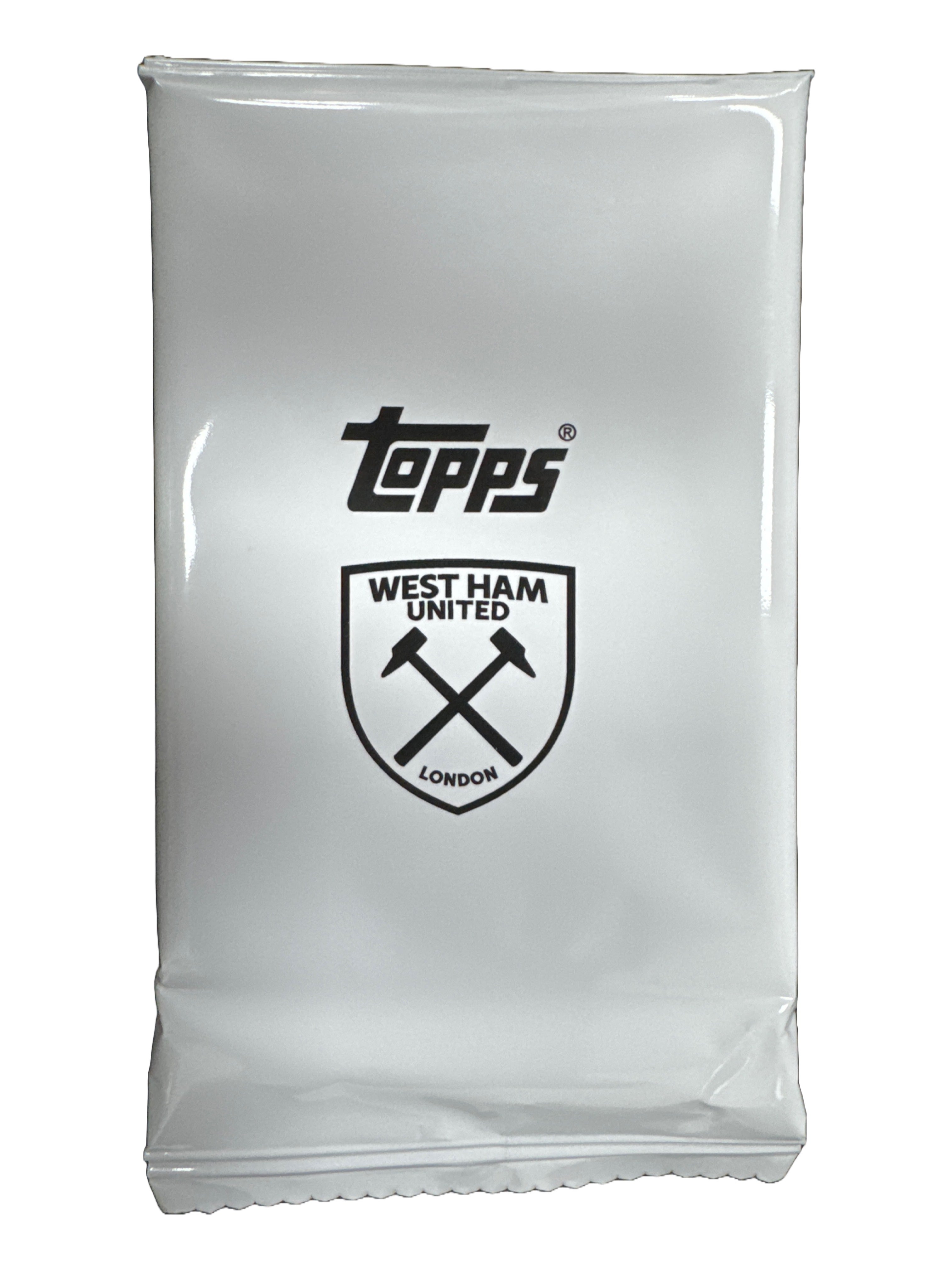 Topps West Ham United 2023-2024 Team Set Single Pack - Official Premier League Trading Cards for Collectors & Soccer Fans