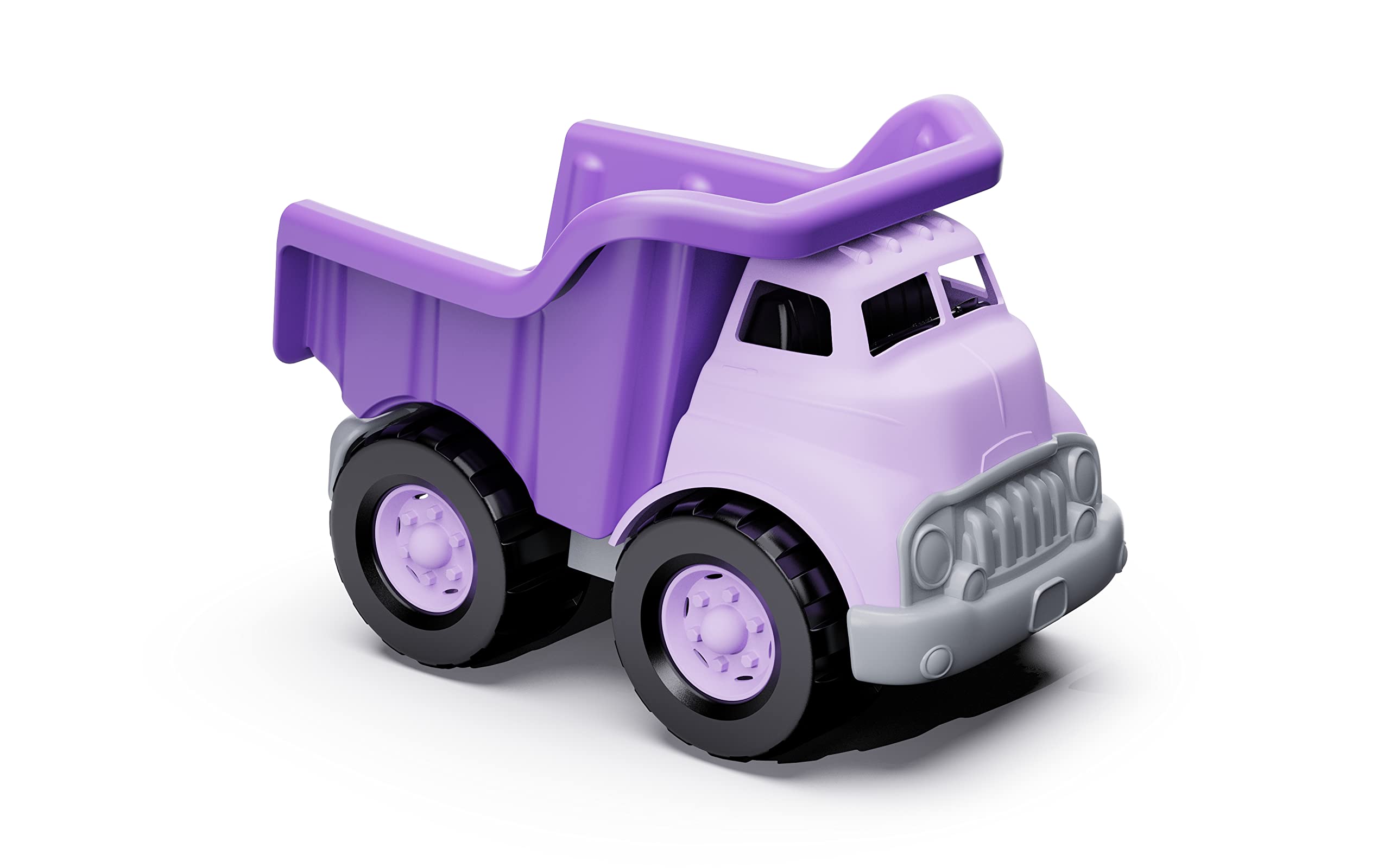 Green Toys Dump Truck – Purple | Eco-Friendly Plastic Construction Toy for Kids | Perfect for Sandbox Play, Outdoor Activities & Pretend Play
