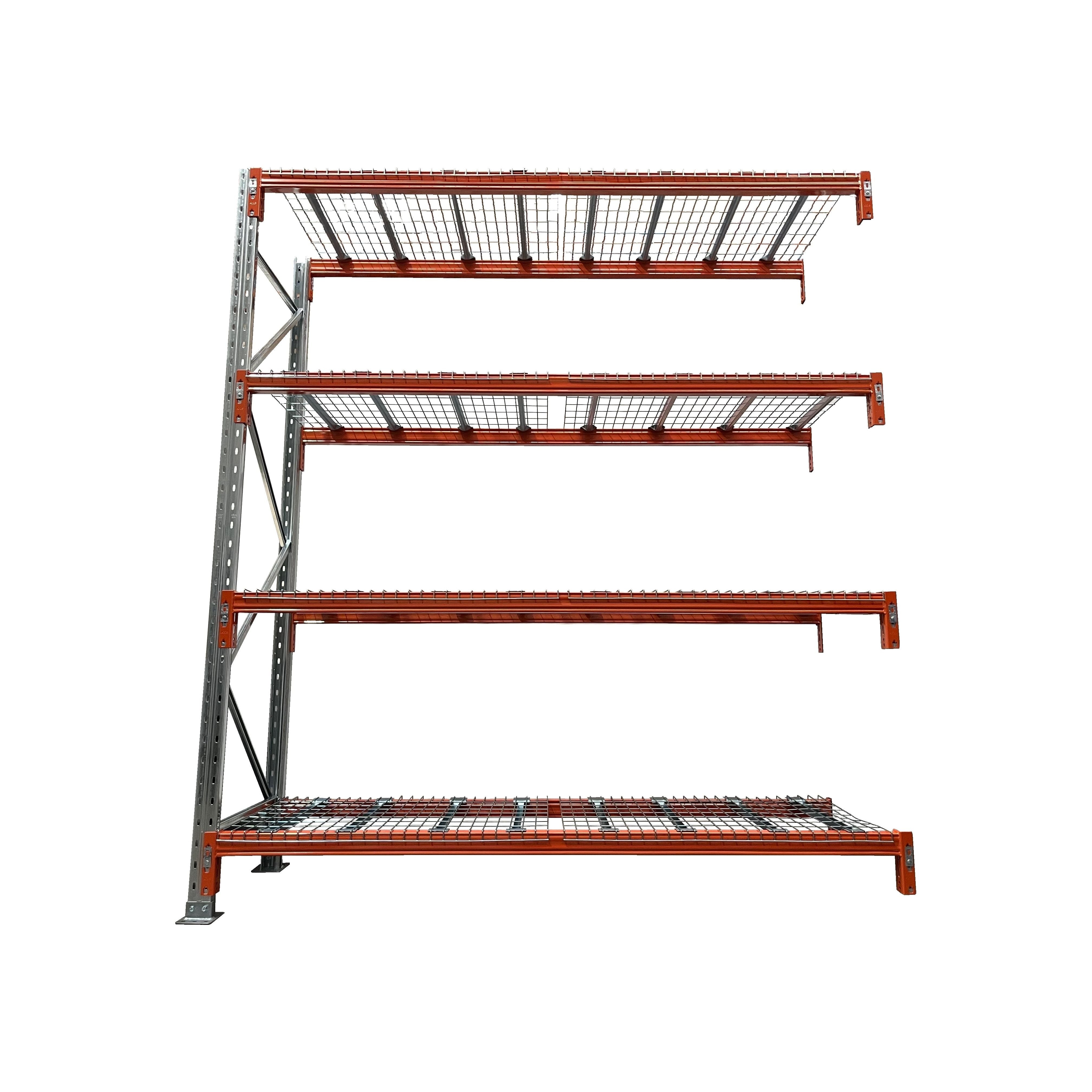 Heavy Duty Industrial Shelving Unit - 3658mm Tall with Mesh Decking - Perfect for Warehouse Storage, Garage Organization & Retail Display