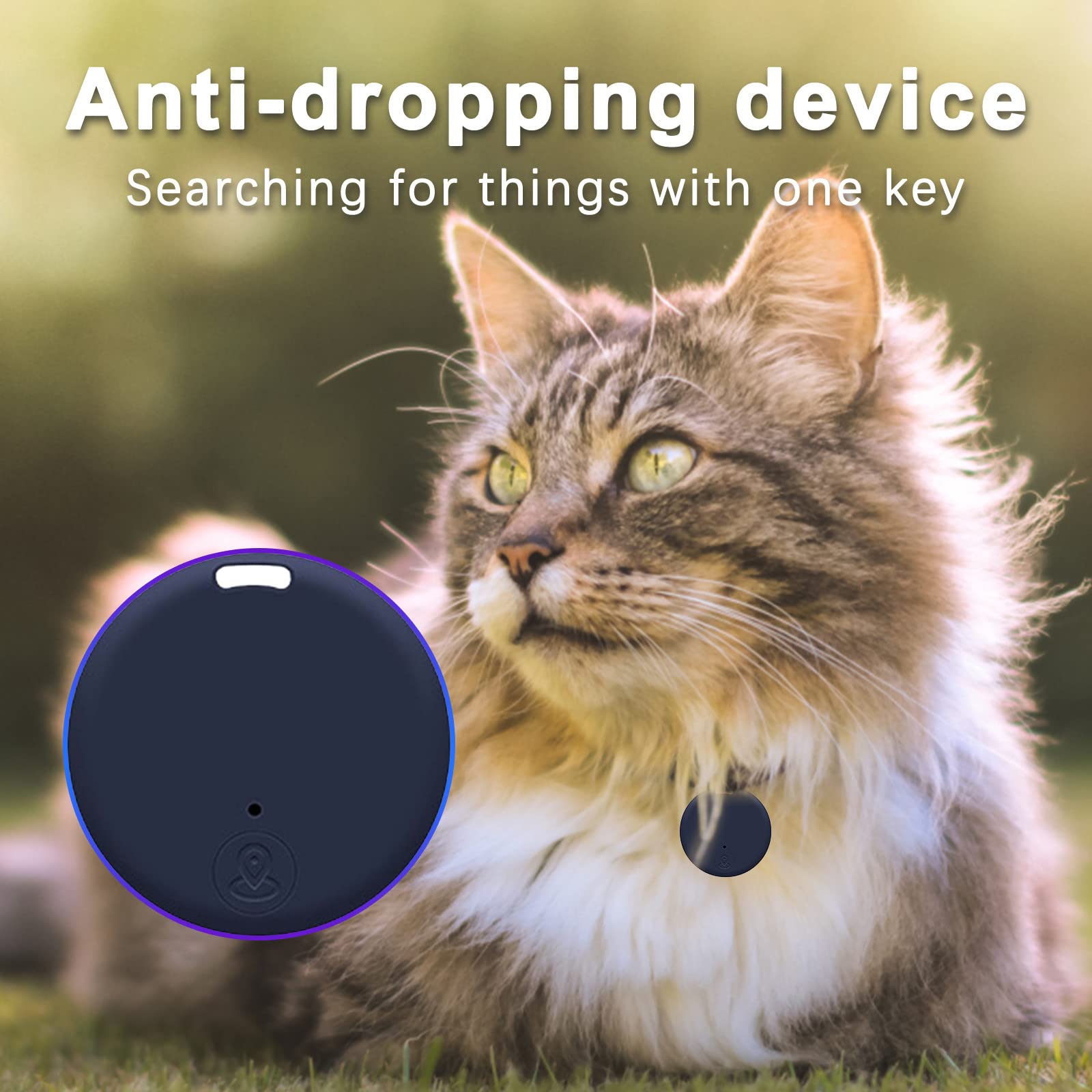 Bluetooth Item Finder - Portable Tracking Device with Bluetooth 5.0 | Find Lost Keys, Wallet, Remote & More | Perfect for Home, Office & Travel Organization