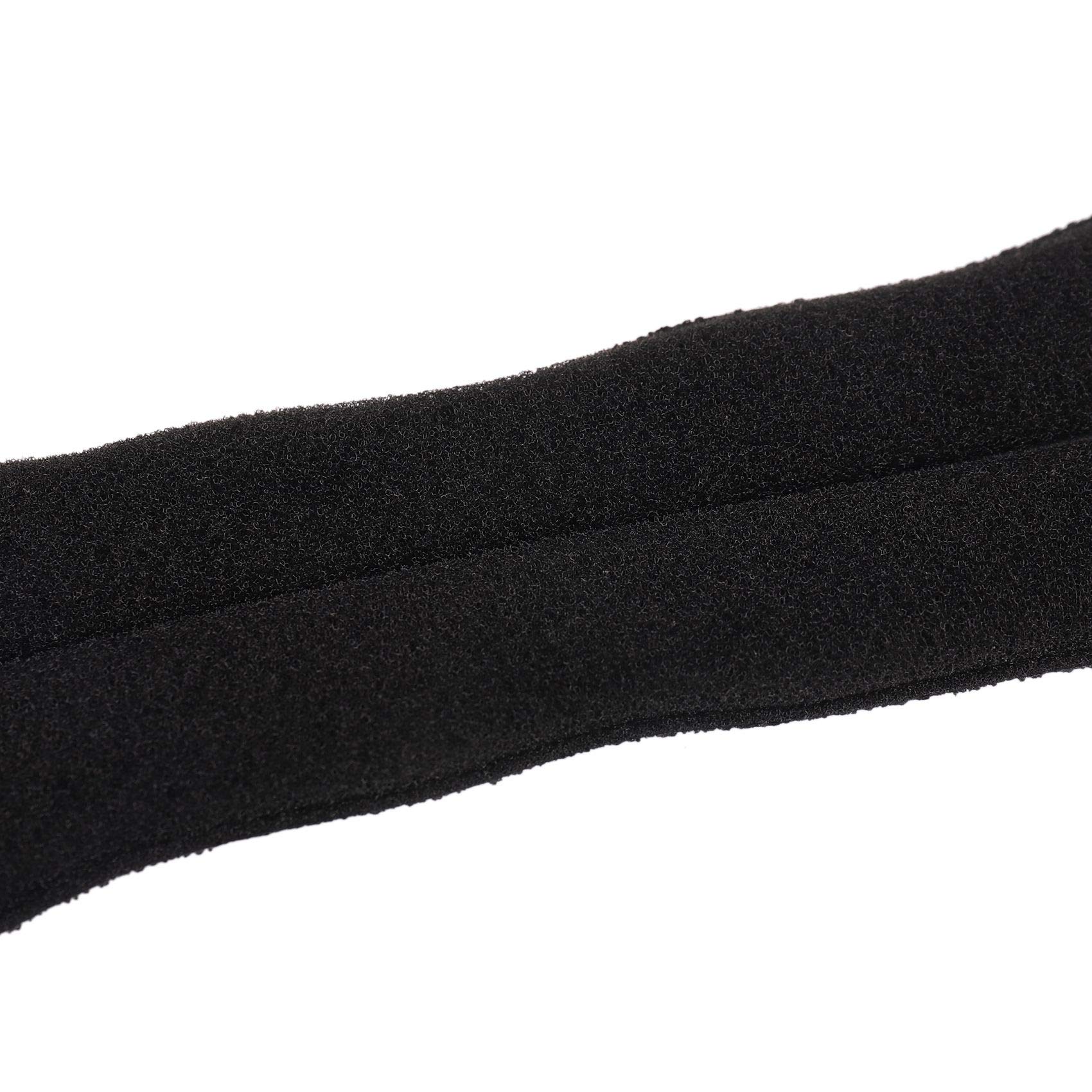 Hair Bun Maker Kit - 2 Small & 2 Large Sponge Bun Shapers for Perfect Hair Buns | Hair Donut Accessories for Women (Black) | Great for Updos, Ponytails & Special Occasions