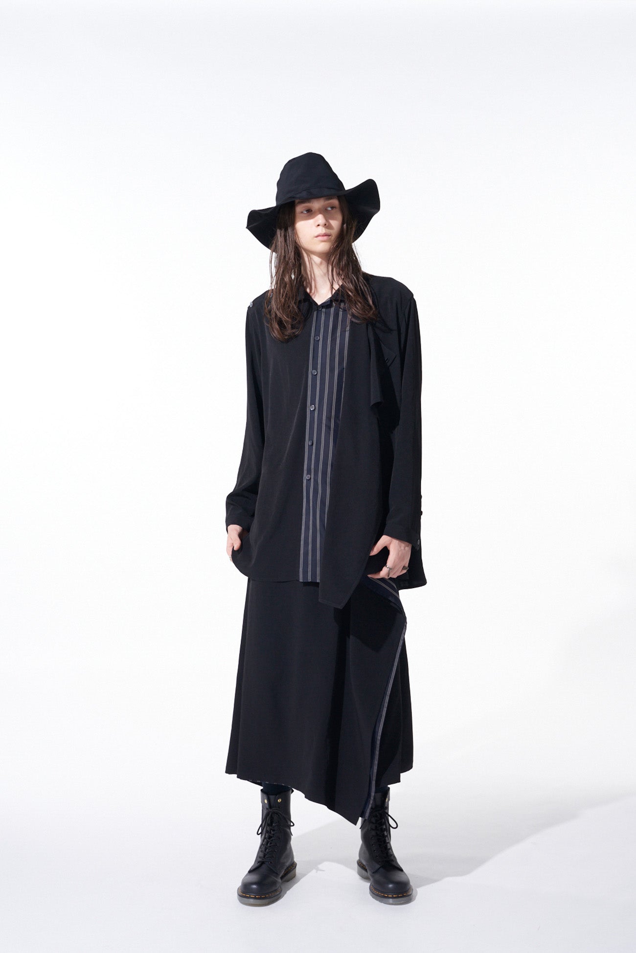 Elegant Crepe de Chine Front Layer Shirt for Women - Lightweight & Flowy Blouse for Casual Wear, Office & Special Occasions