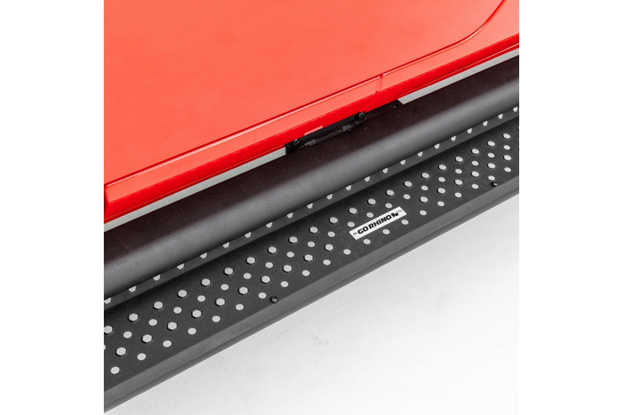 2005-2023 Toyota Tacoma Double Cab Go Rhino Dominator D1 Xtreme Side Steps - Heavy Duty Running Boards for Off-Road & Daily Driving