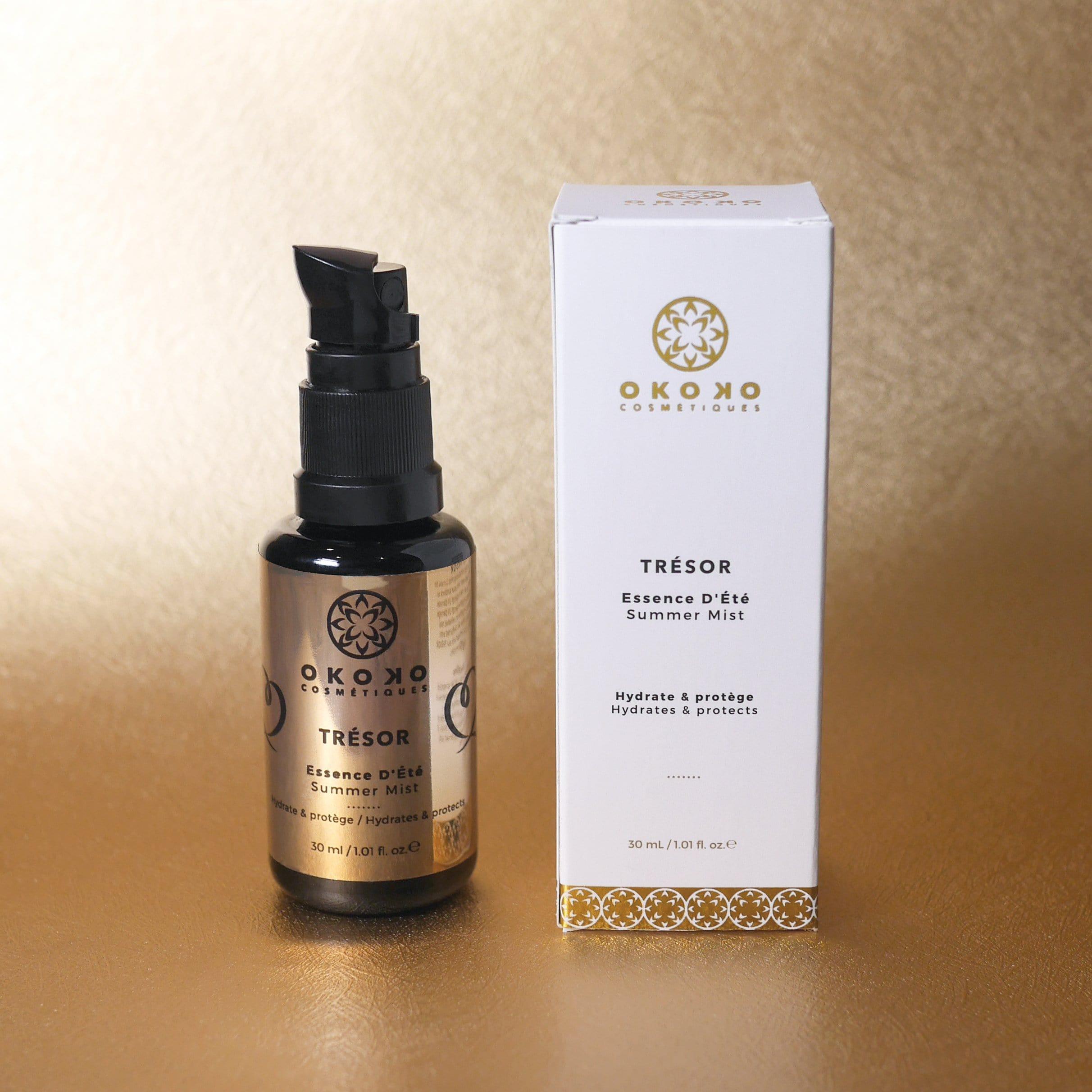 ESSENCE D'ÉTÉ Summer Protection Mist - Hydrating & Refreshing Face & Body Spray with Natural Ingredients for Sun Protection | Perfect for Beach, Pool & Outdoor Activities