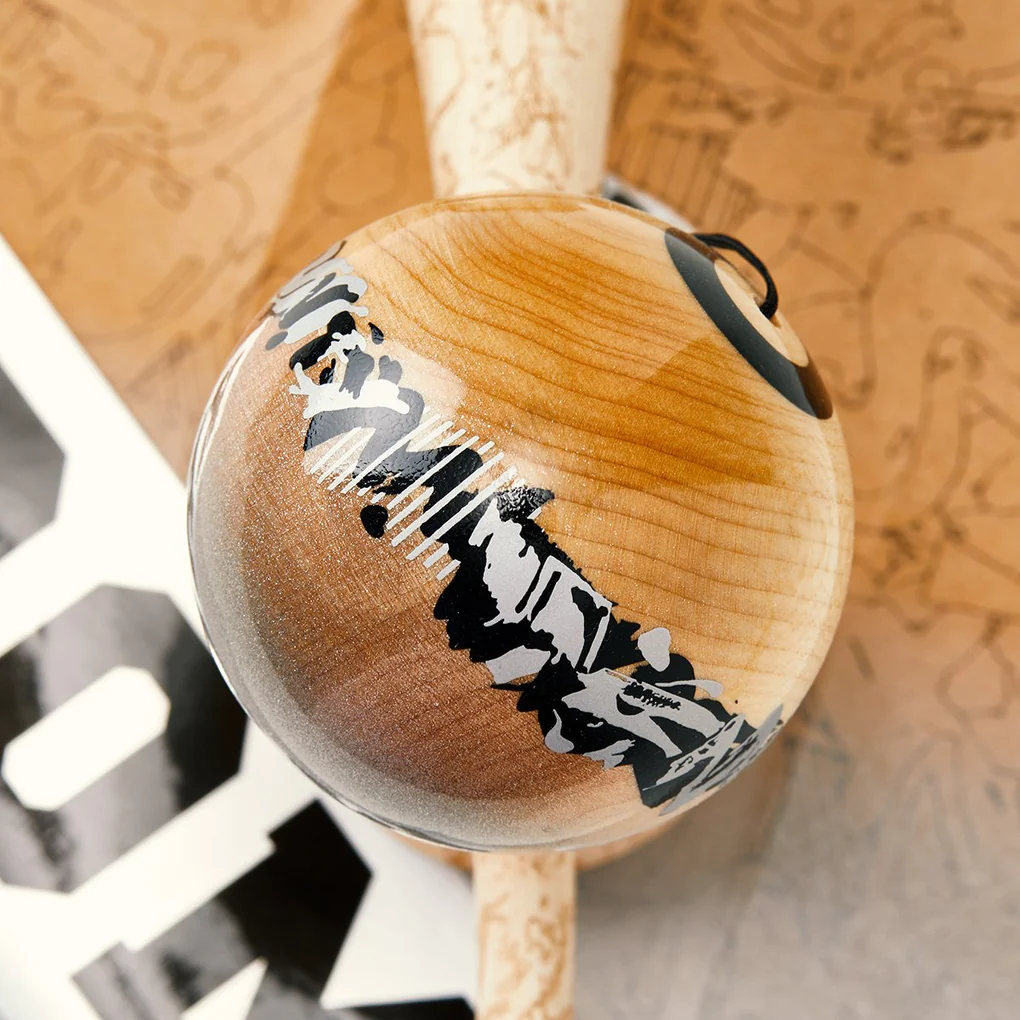 Krom Unity Halcyon Kendama - Premium Japanese Skill Toy for Beginners & Pros - Perfect for Stress Relief, Hand-Eye Coordination & Fun Outdoor/Indoor Play