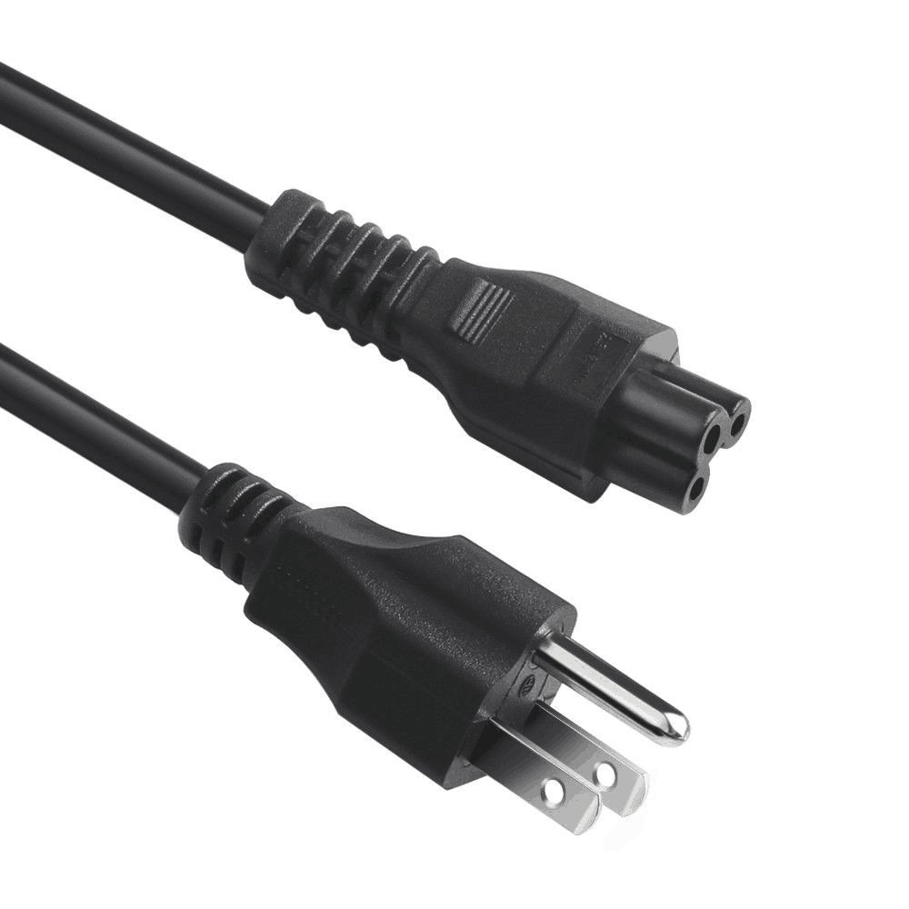 6FT 3 Prong AC Power Cord for HP DELL LEXMARK Printers & CRT Monitors - NEMA 5-15P to IEC-320 C13 Cable - Perfect for Office & Home Electronics Setup