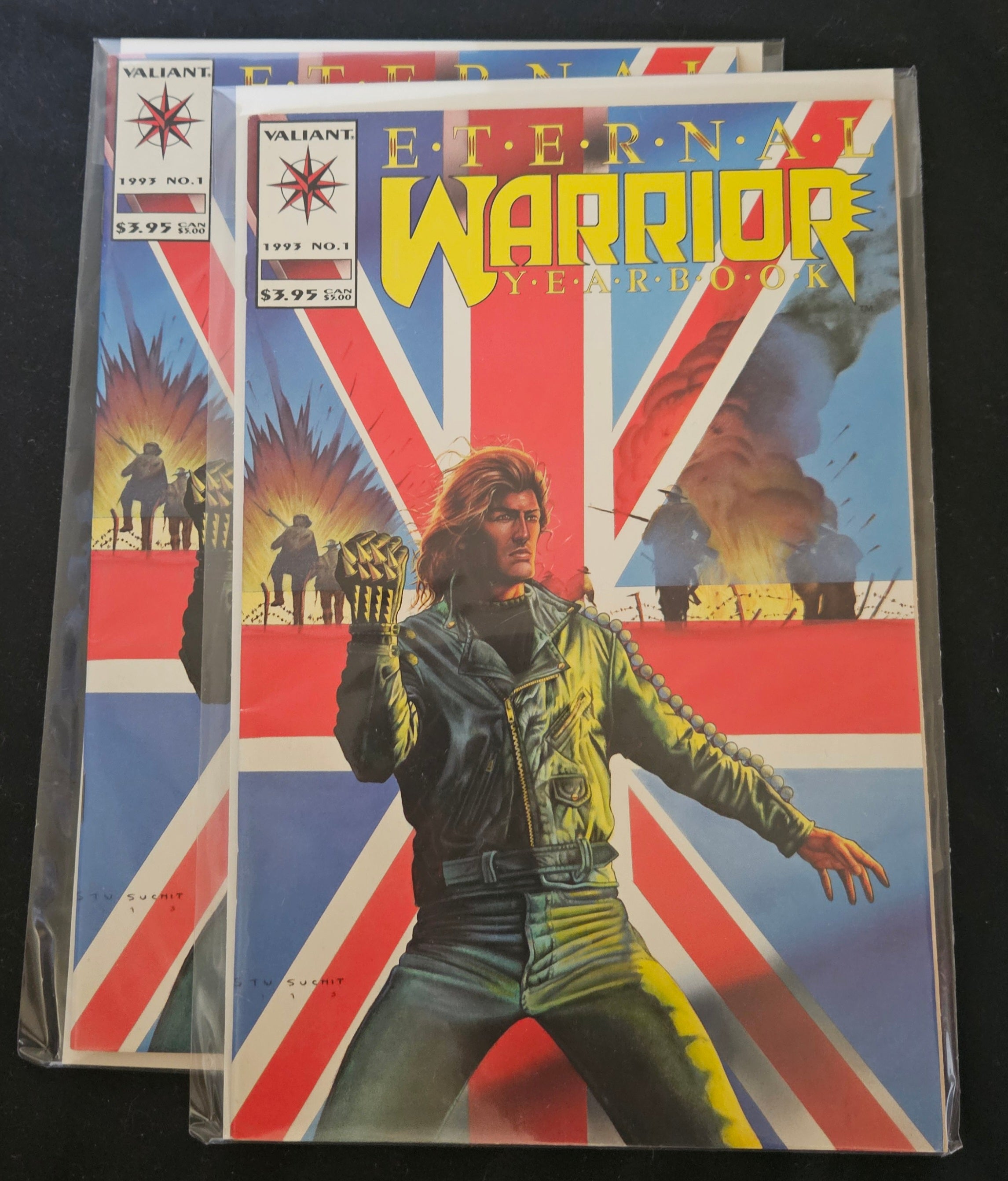 Valiant Comic Book Eternal Warrior #1 (1993) - First Issue in Near Mint (NM) Condition | Rare Collectible for Comic Enthusiasts & Investors | Perfect for Display, Gifts, or Investment Portfolios