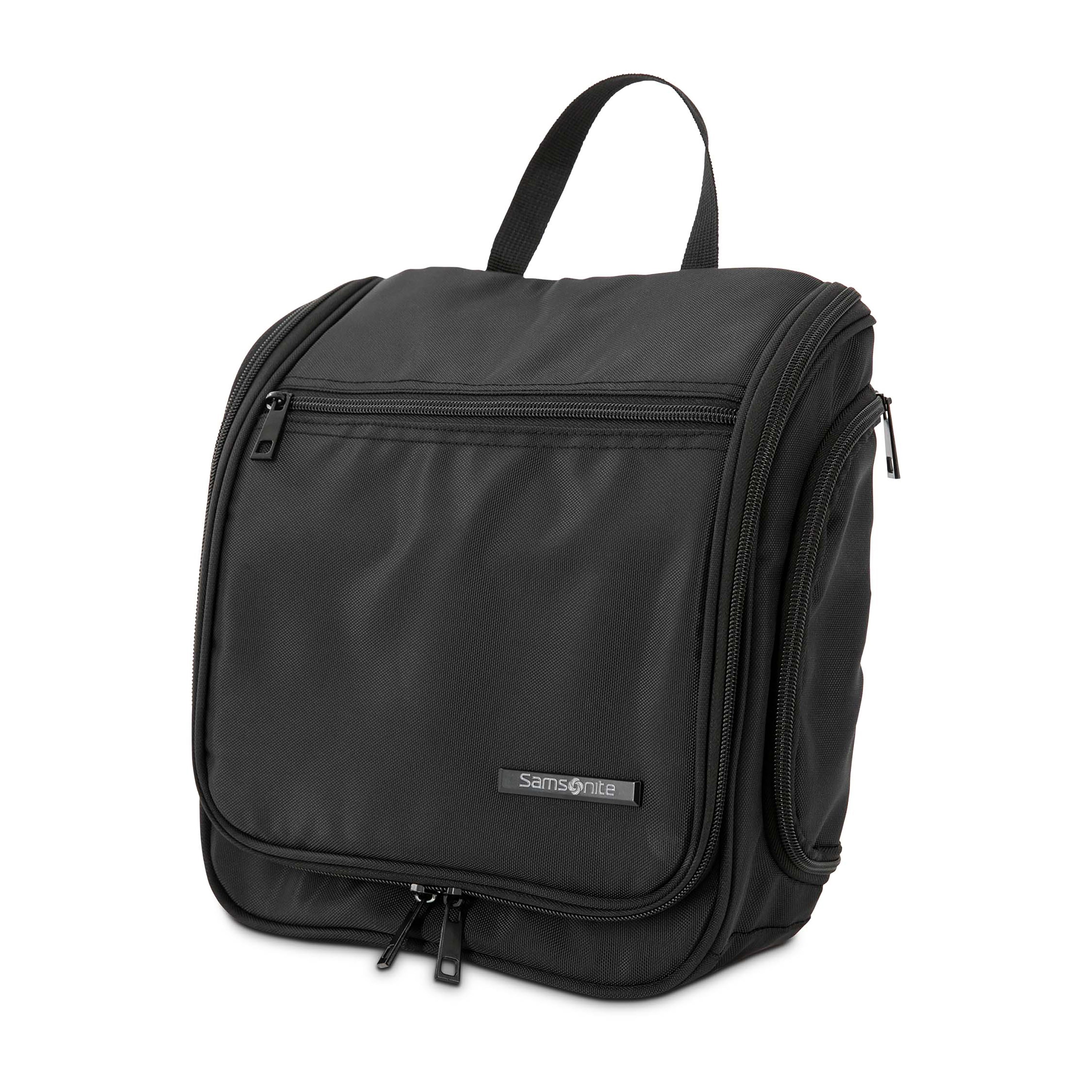 Samsonite Companion Hanging Travel Toiletry Bag – Water-Resistant & Lightweight for Men & Women – Perfect for Airplane, Gym, and Business Trips