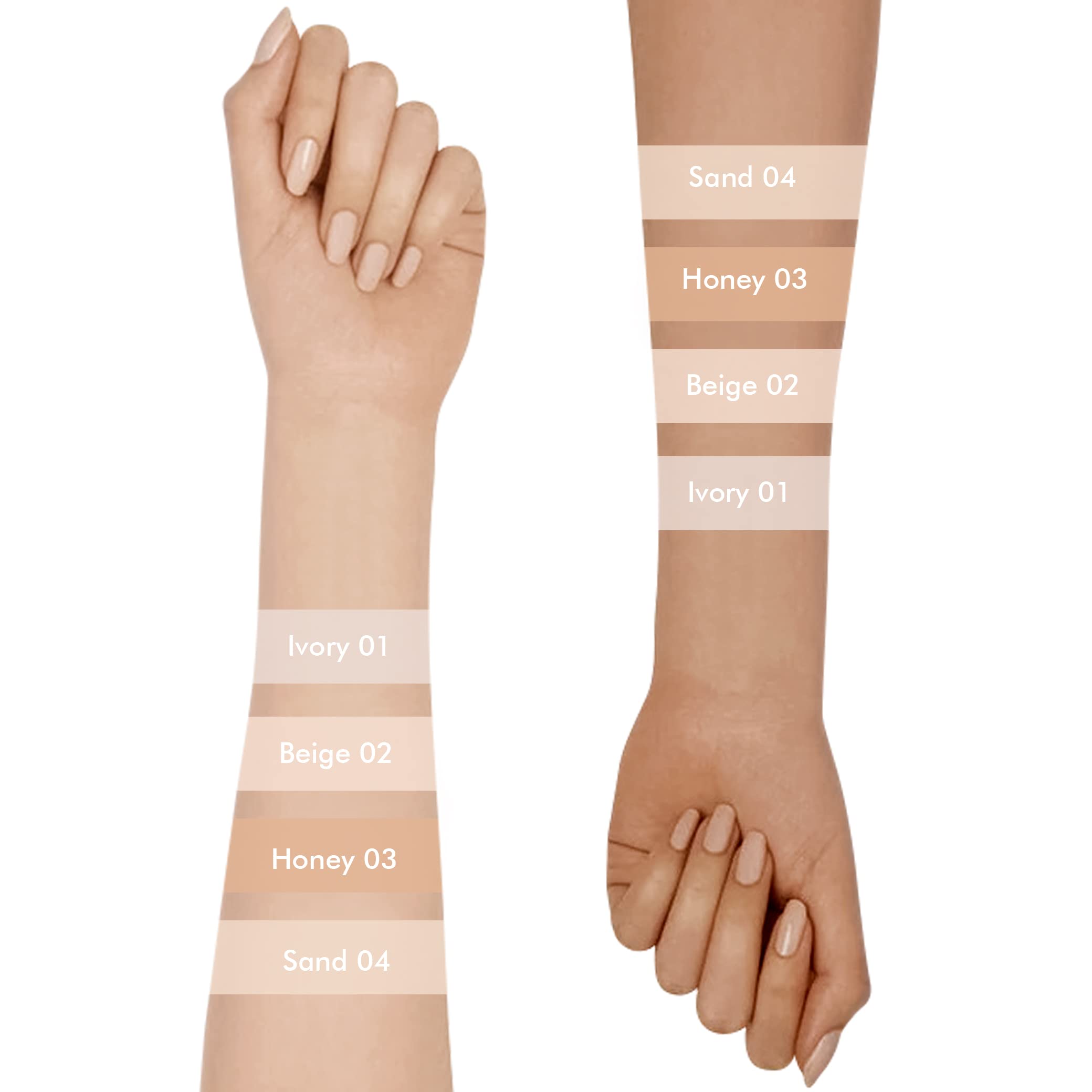 COLORS QUEEN Oil-Free Primer & Foundation - Natural Brightening, Waterproof, Long-Lasting Matte Finish Liquid Makeup for Oily Skin (02 Natural Ivory) | Daily Wear, Special Occasions, Hot & Humid Weather