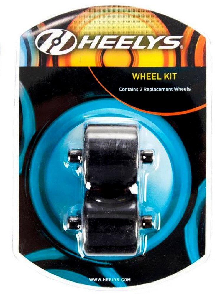 Heelys FATS Replacement Wheels Set with ABEC 5 Bearings - Durable Skate Wheels for Heelys Shoes - Perfect for Kids & Adults Outdoor Skating, Commuting & Fun Activities