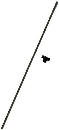 GameOver Champlain Plastics Tie Rod with Knob and Lock Nuts - Heavy Duty Replacement Part for Trucks, Trailers & Agricultural Equipment - Durable Steering Linkage Component for Off-Road Vehicles & Towing Applications
