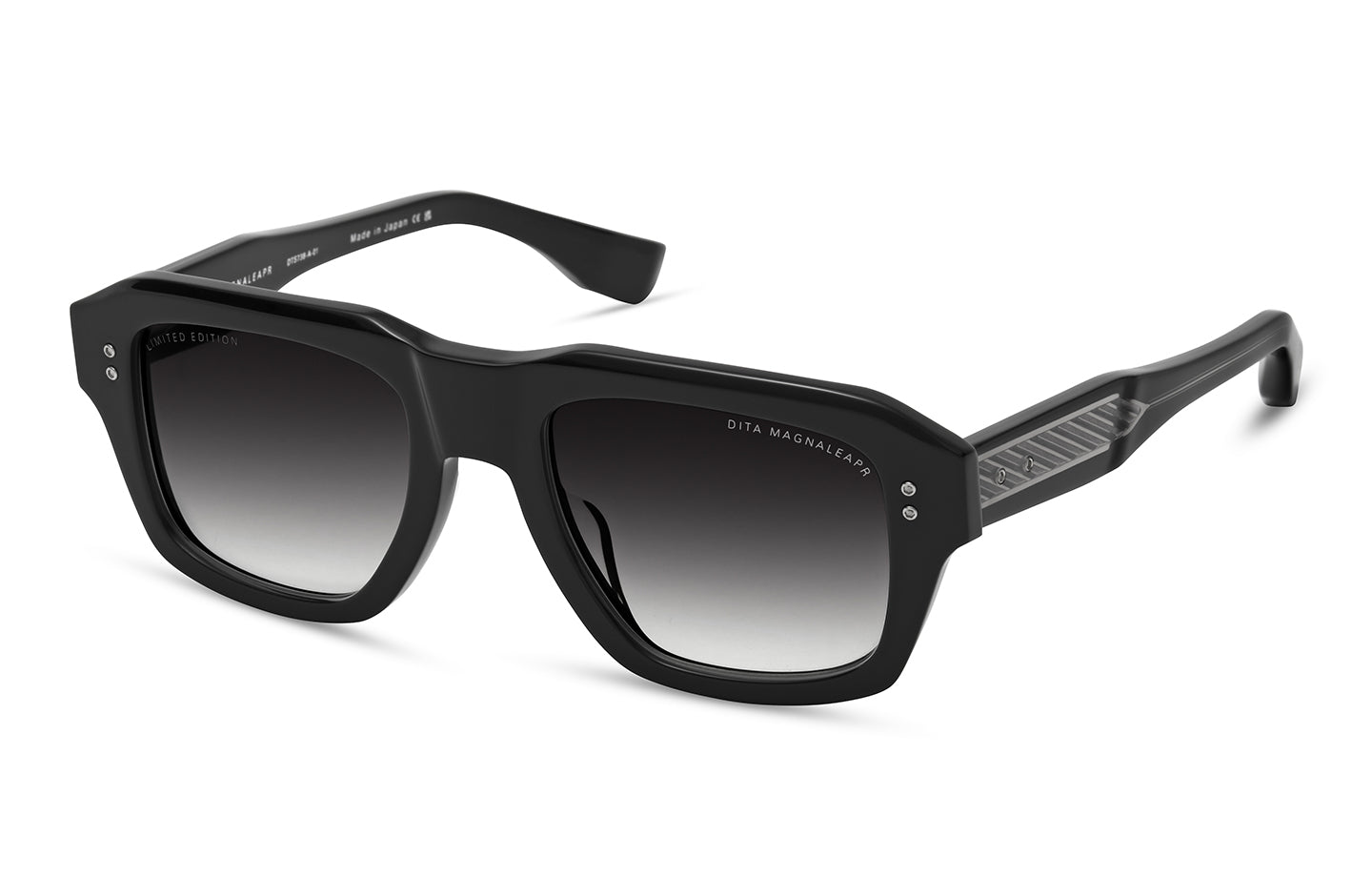 Dita Magnaleapr DTS 738 A 01 Black Limited Edition Sunglasses - Premium Luxury Shades for Men & Women - Perfect for Outdoor Activities, Driving & Fashion Statements