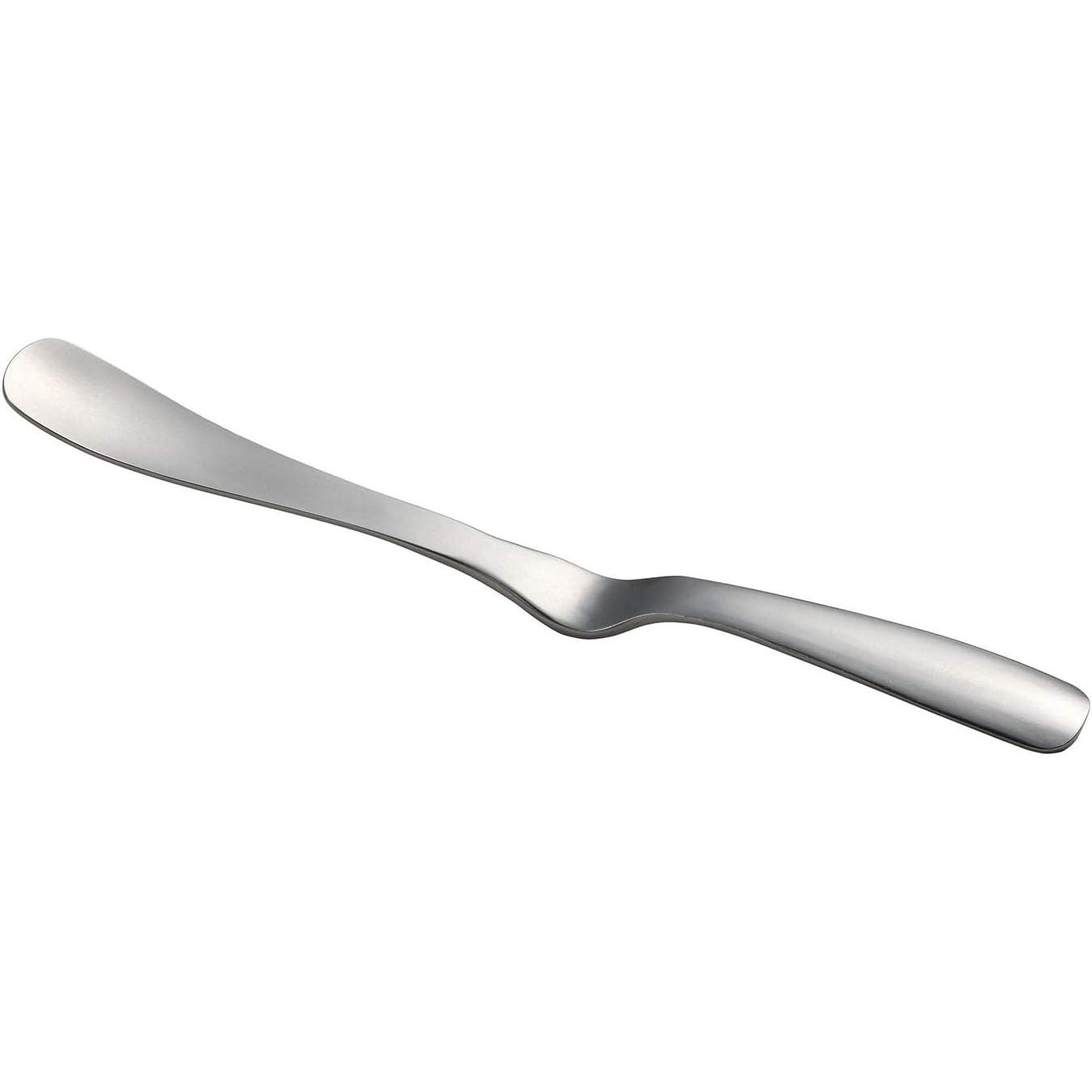 Premium Self-Standing Jam Spatula Knife - 19.8cm Stainless Steel Butter Spreader with Non-Slip Handle - Perfect for Jams, Peanut Butter, Cream Cheese & Baking - Ideal for Kitchen, Breakfast & Gift Giving