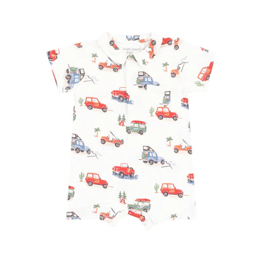 Bamboo Polo Shortie - Breathable & Comfortable Men's Short Sleeve Shirt for Off-Road Adventure, Hiking, Camping & Outdoor Activities