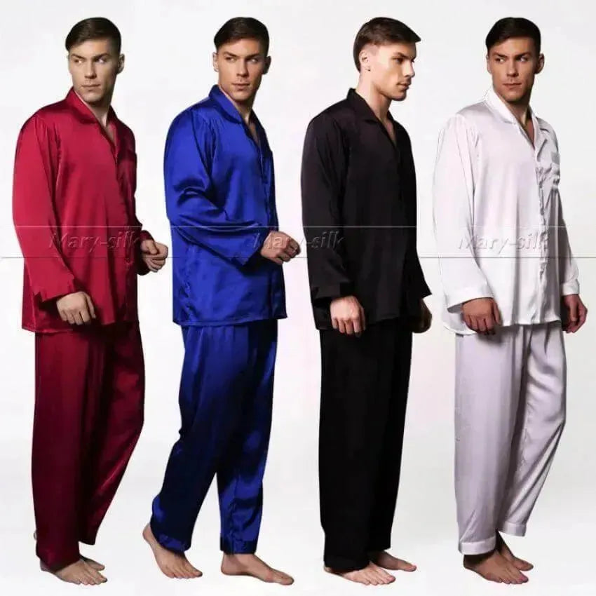 Men's Cotton Pajama Set - Soft & Comfortable Sleepwear for Relaxation & Lounging - Perfect for Nighttime Comfort and Home Wear