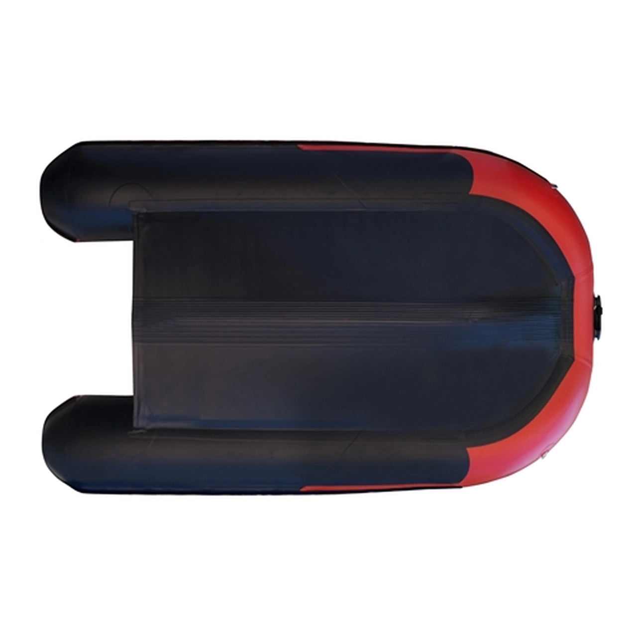 Aleko PRO 12.5 ft Inflatable Fishing Boat with Aluminum Floor & Front Board Holders - Red & Black - Perfect for Lake Fishing, River Adventures & Offshore Angling