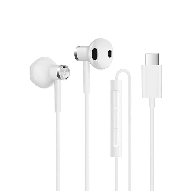 Xiaomi USB-C Wired Earphones with Microphone - Noise Isolating In-Ear Headphones for Android, iPhone, Laptop, Travel & Workout