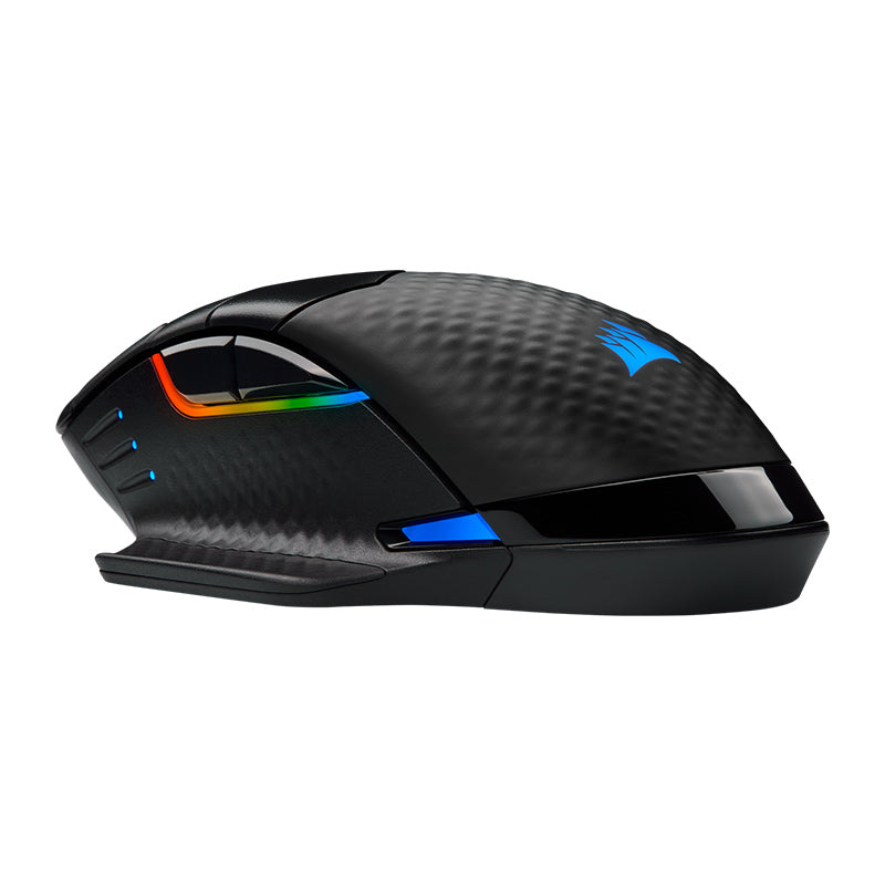 Corsair Dark Core RGB PRO SE Wireless Gaming Mouse - 18,000 DPI, 50H Battery Life, Qi Charging - Perfect for FPS, MMO, and Esports Gaming