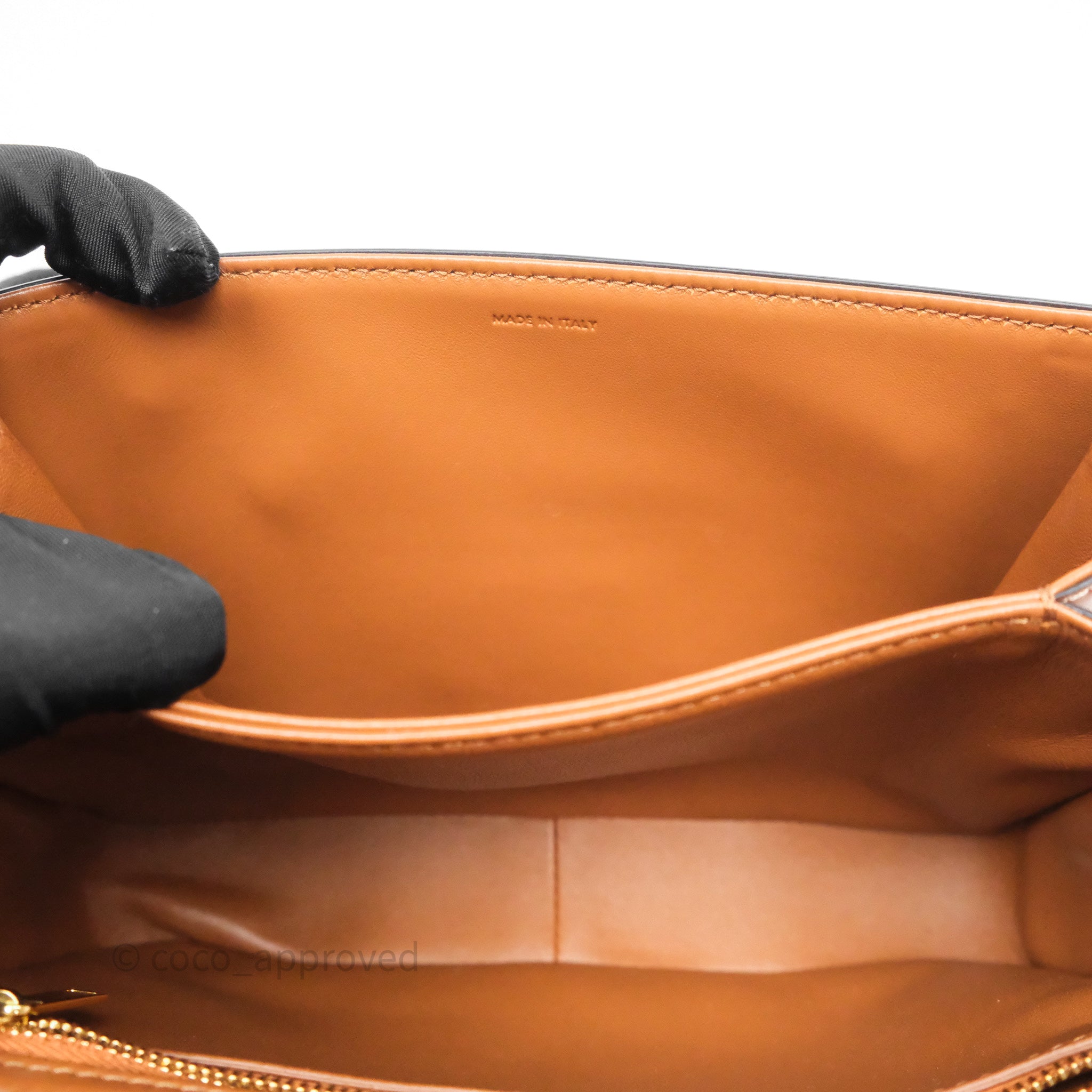 Celine Medium Triomphe Bag in Tan Natural Calfskin Leather - Luxury Crossbody Handbag for Women, Perfect for Work, Travel & Everyday Use