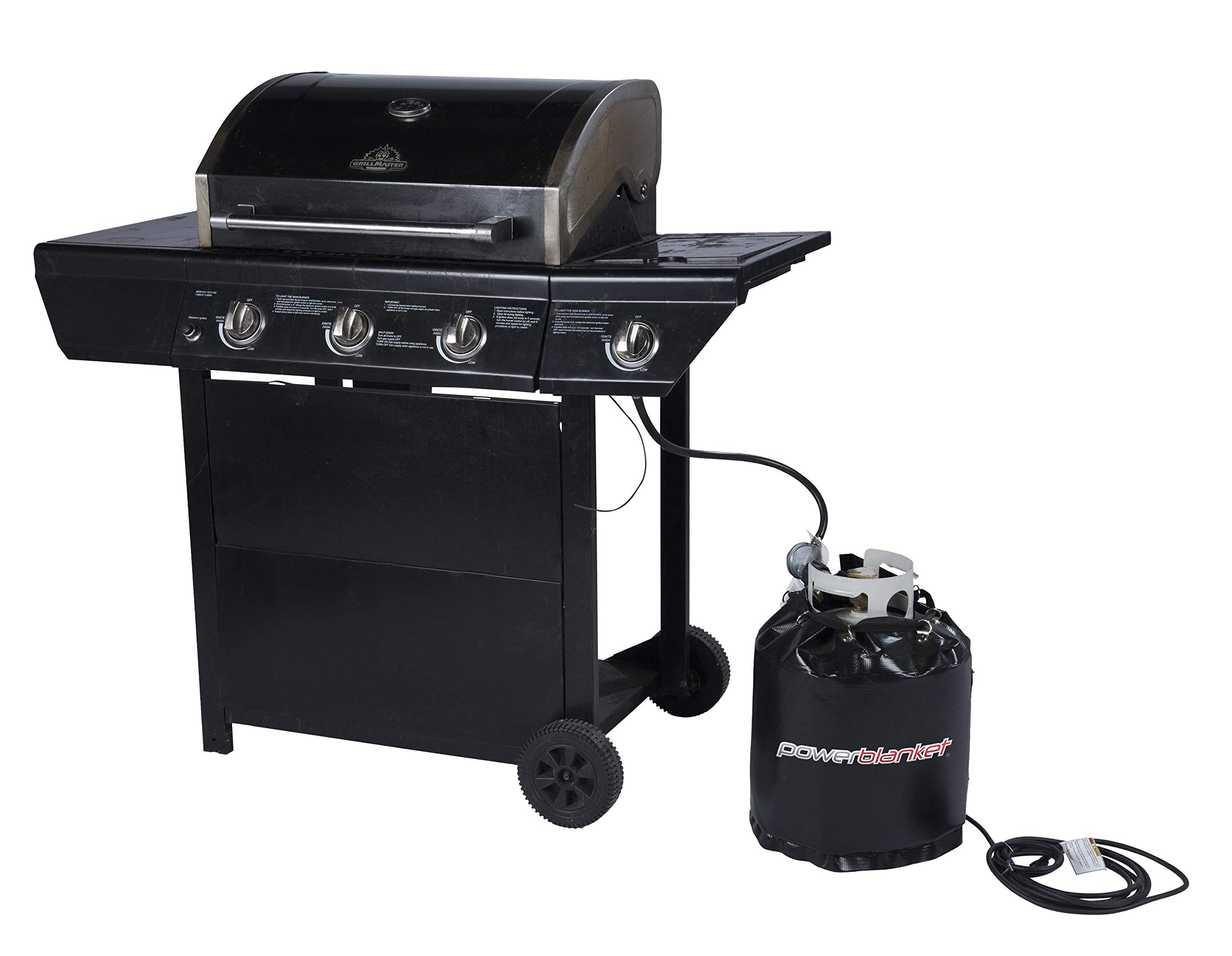 Powerblanket GCW20 Insulated Propane Tank Heater for 20 lb Gas Cylinder - Winter Heating Solution for Outdoor Grilling, RV & Camping
