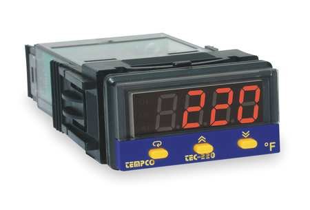Digital Temperature Controller with Programmable Settings, 90-250V AC, 2A Relay Output for Home Brewing, Greenhouse & HVAC Systems