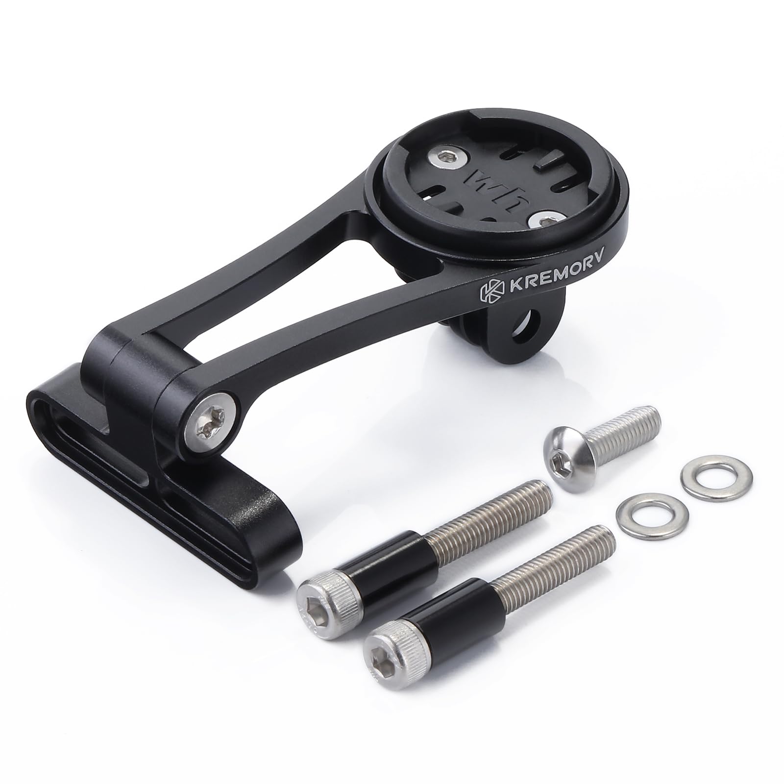 Premium Adjustable Aluminum Alloy Bike Mount for Wahoo Elemnt/Bolt/Roam/Mini - Secure Bicycle Computer Holder for Road & Mountain Biking - Perfect for Cycling, Commuting & Outdoor Adventures