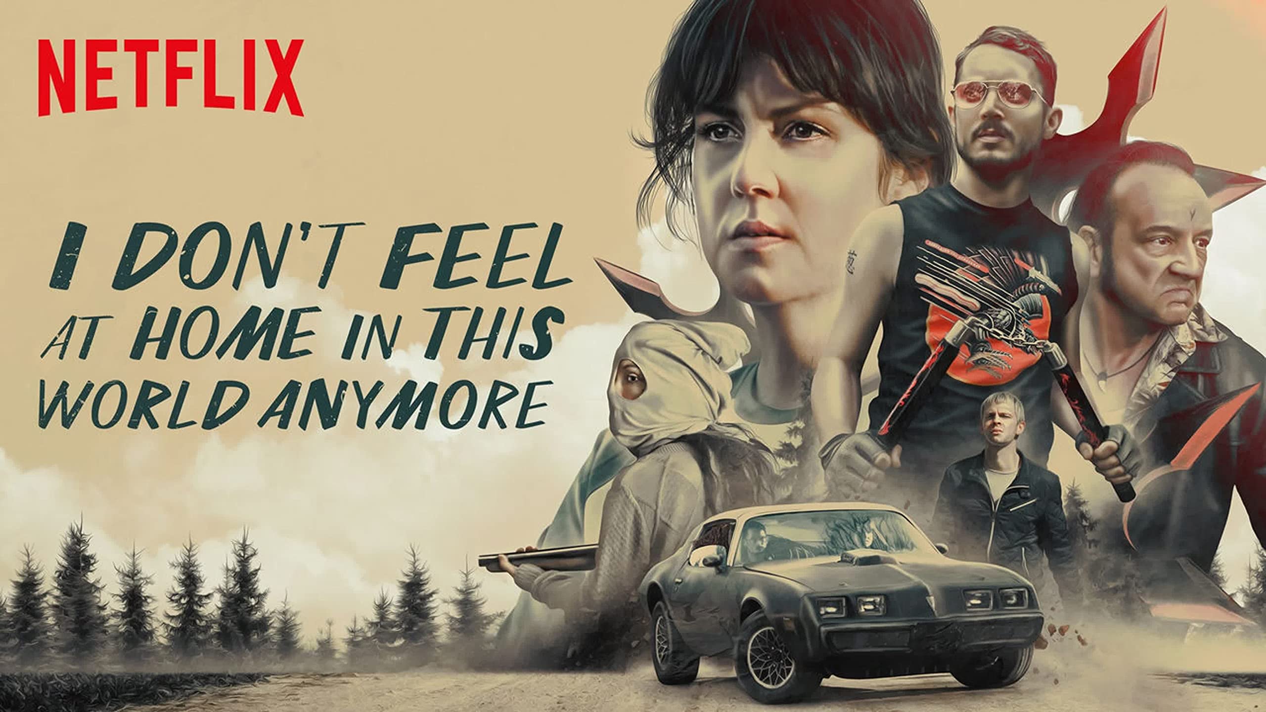 Framed 'I Don't Feel at Home in This World Anymore' Movie Poster - 14x11 Wall Art Decor Print (Paper) - Perfect for Home Theater, Office, or Gift